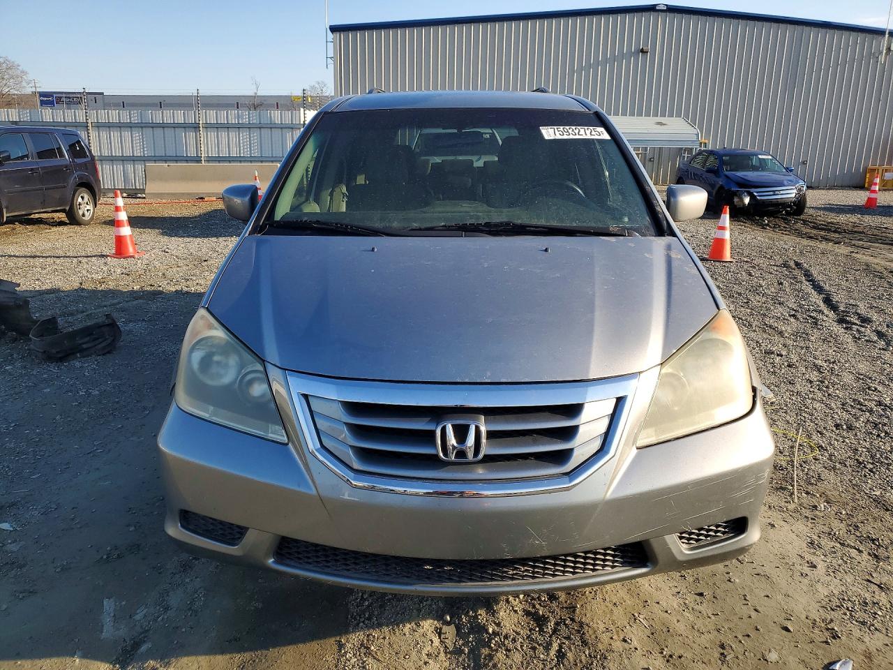 2008 Honda Odyssey Ex Blue vin: 5FNRL38488B023787