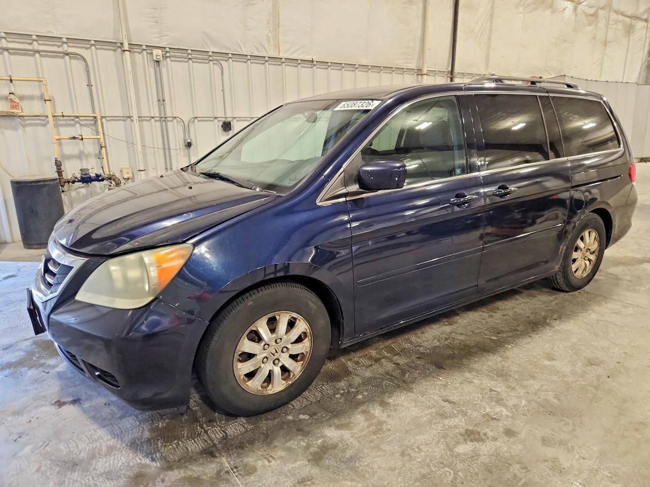 2008 Honda Odyssey Ex Silver vin: 5FNRL38488B027564