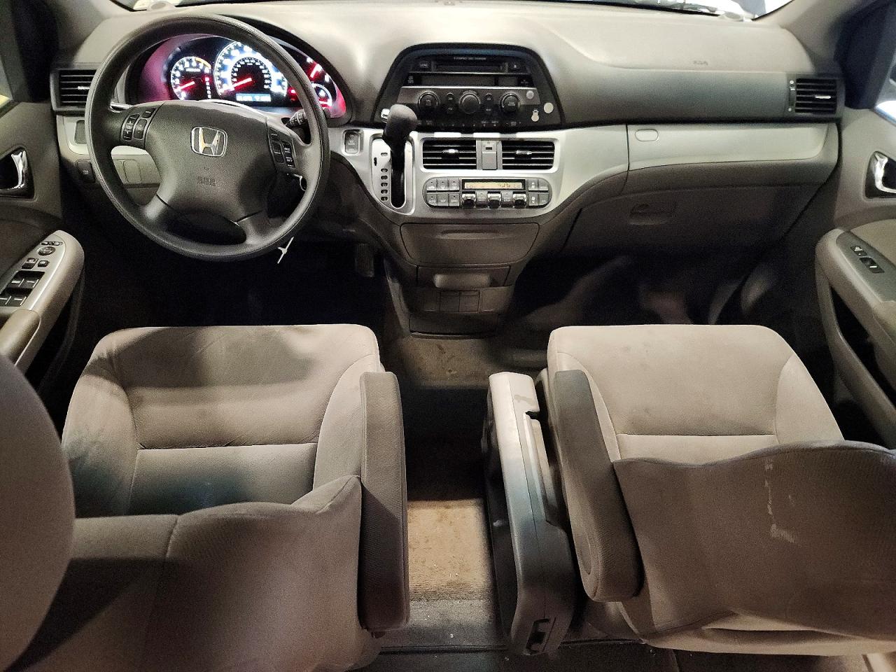 2008 Honda Odyssey Ex Silver vin: 5FNRL38488B027564