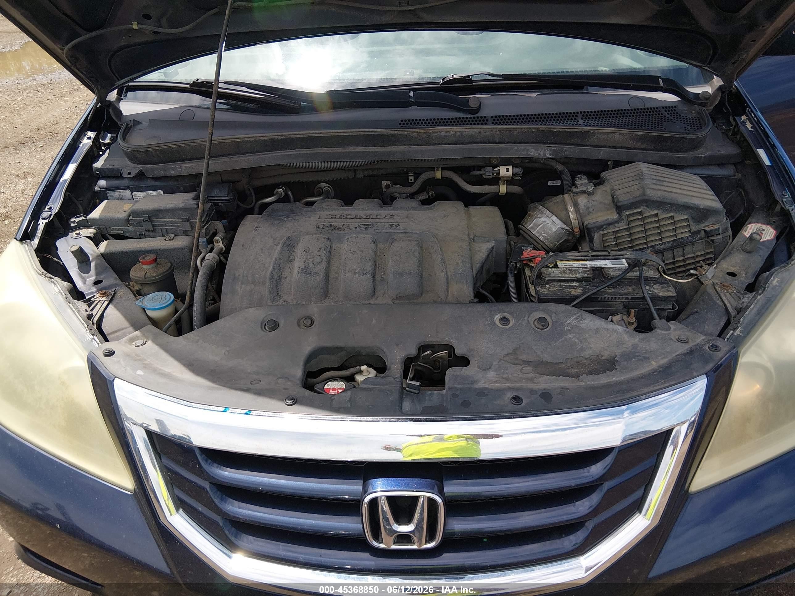 2008 Honda Odyssey Ex Dark Brown vin: 5FNRL38488B054344