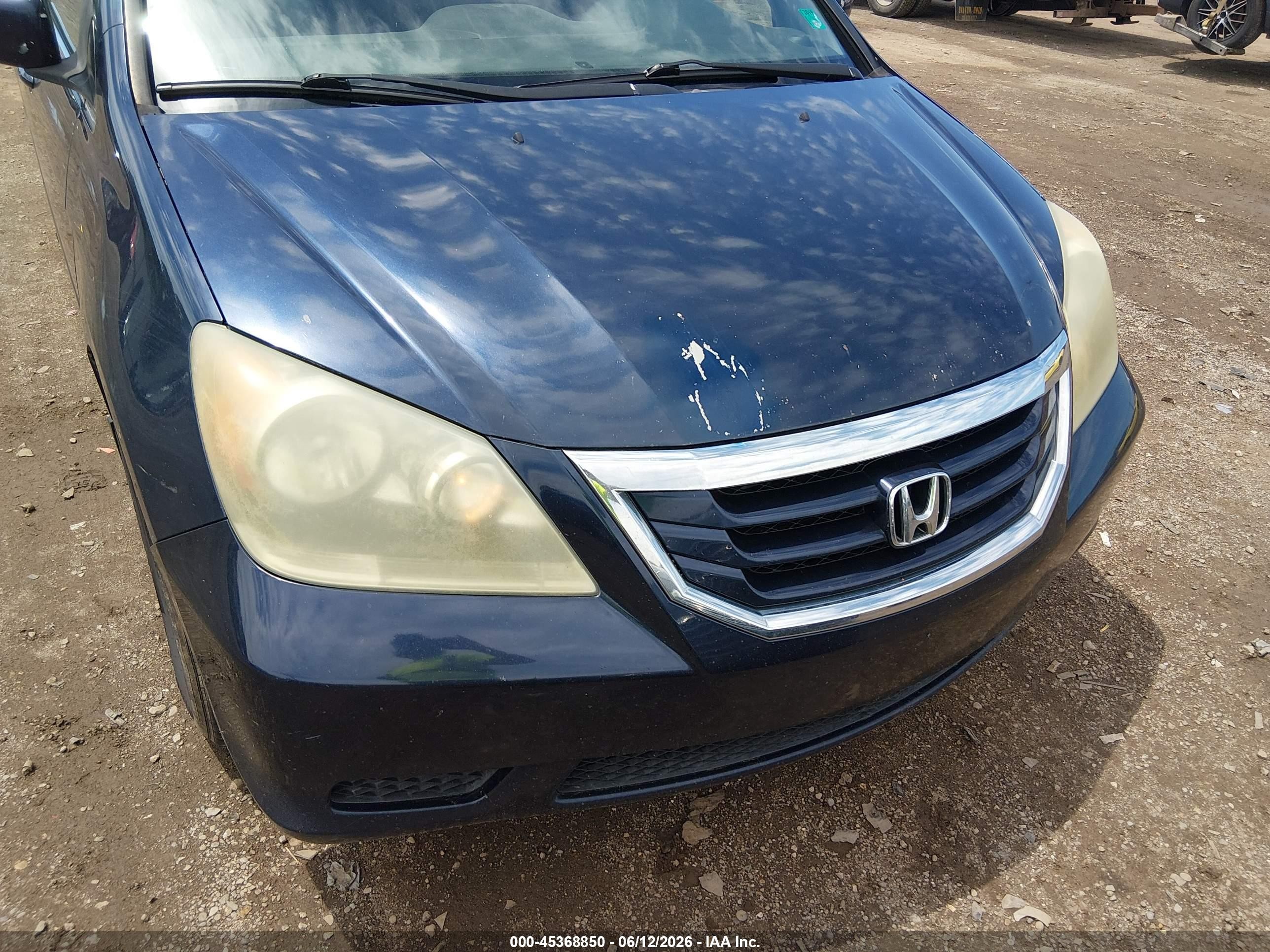 2008 Honda Odyssey Ex Dark Brown vin: 5FNRL38488B054344