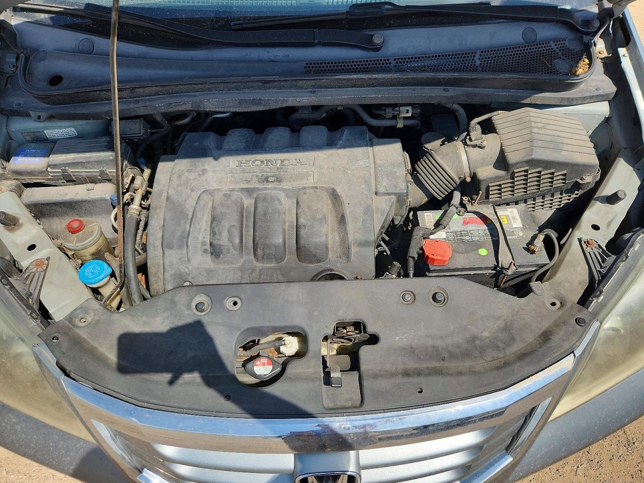 2008 Honda Odyssey Ex Silver vin: 5FNRL38488B101842