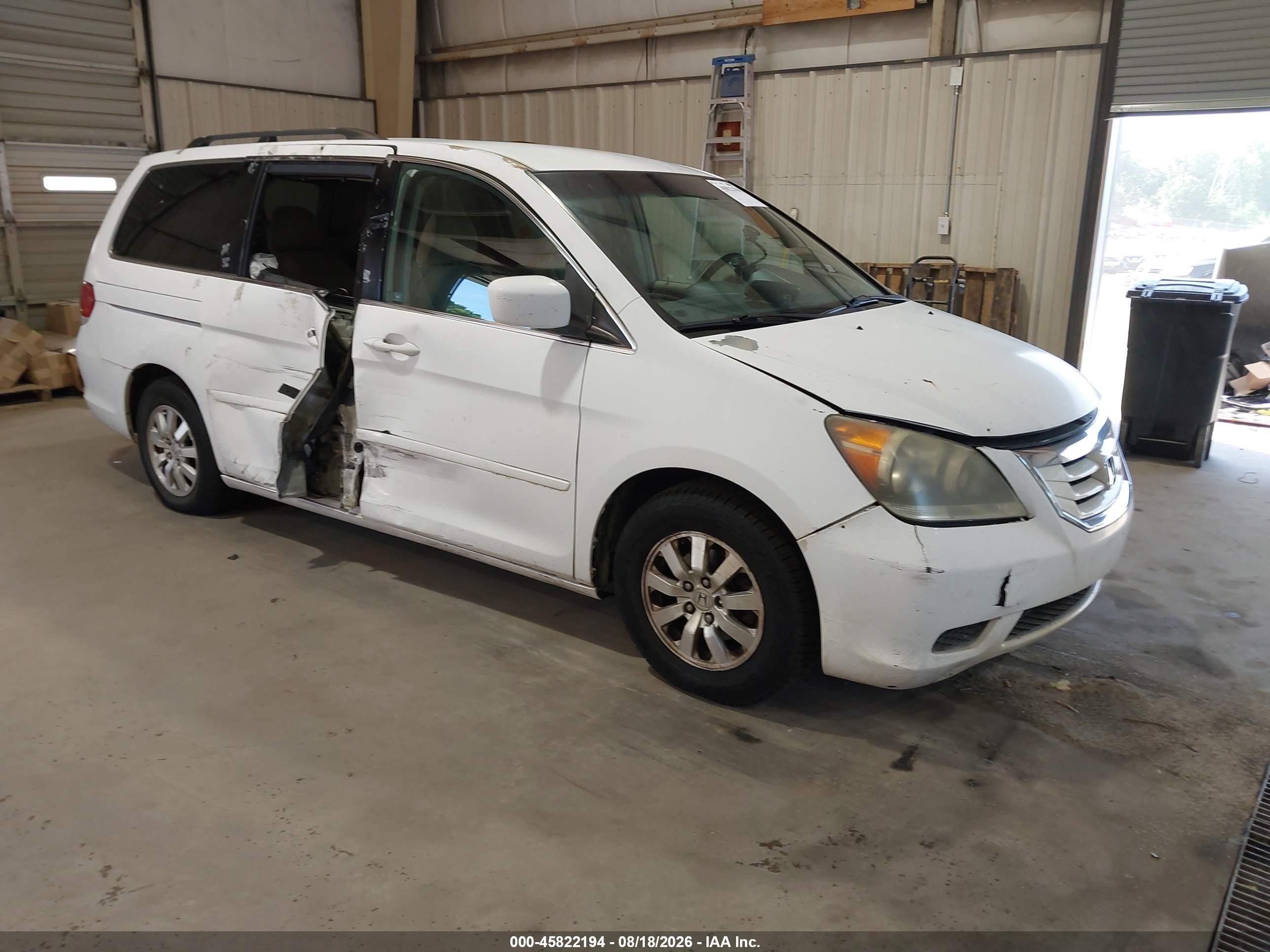 2008 Honda Odyssey Ex Белый vin: 5FNRL38488B108726