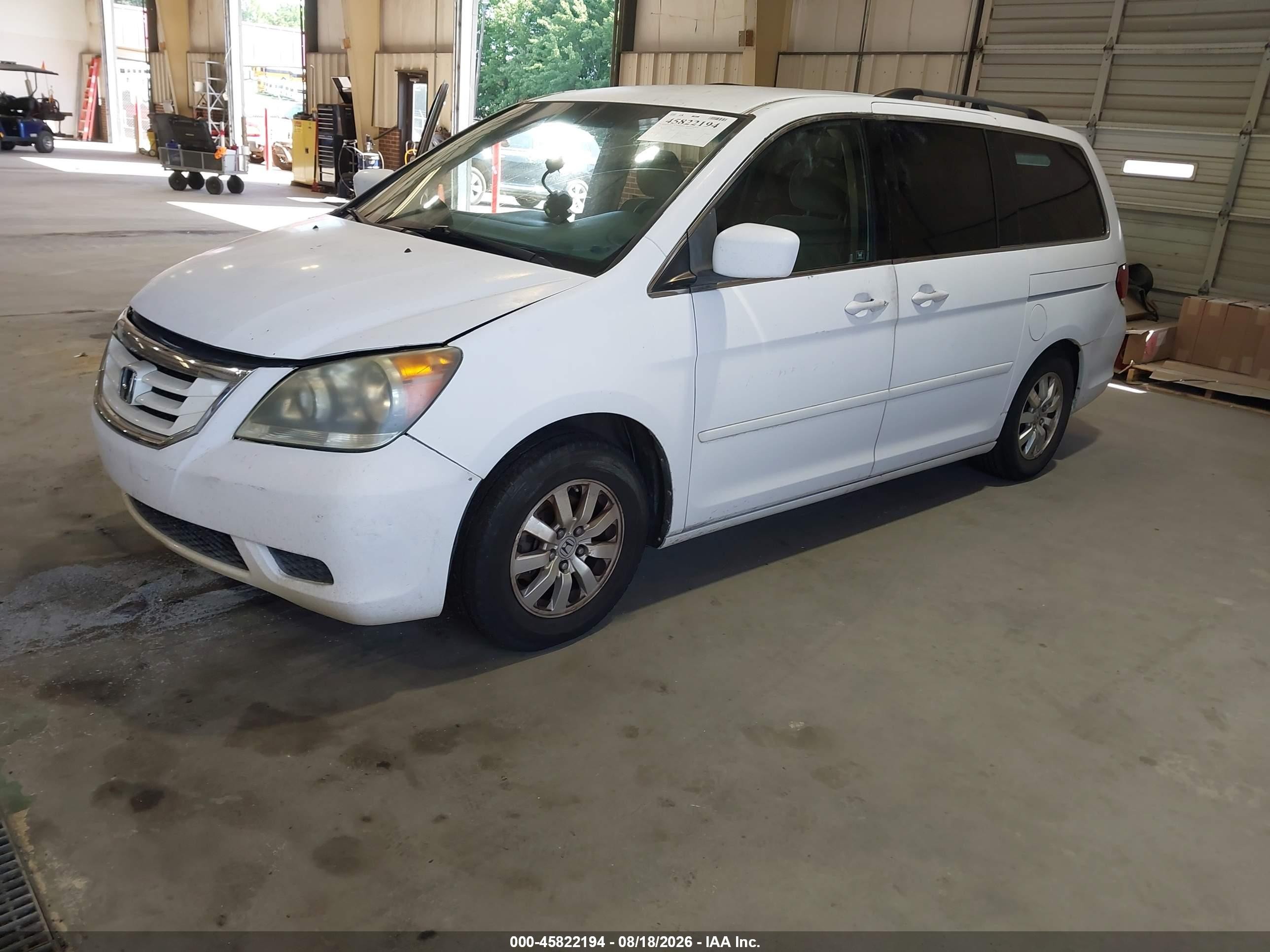 2008 Honda Odyssey Ex Белый vin: 5FNRL38488B108726