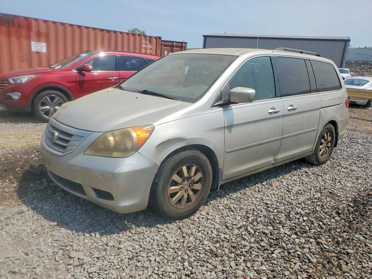 2008 Honda Odyssey Ex Silver vin: 5FNRL38488B416768