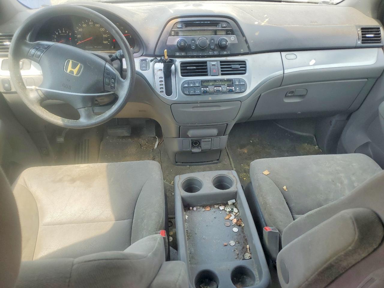2008 Honda Odyssey Ex Silver vin: 5FNRL38488B416768