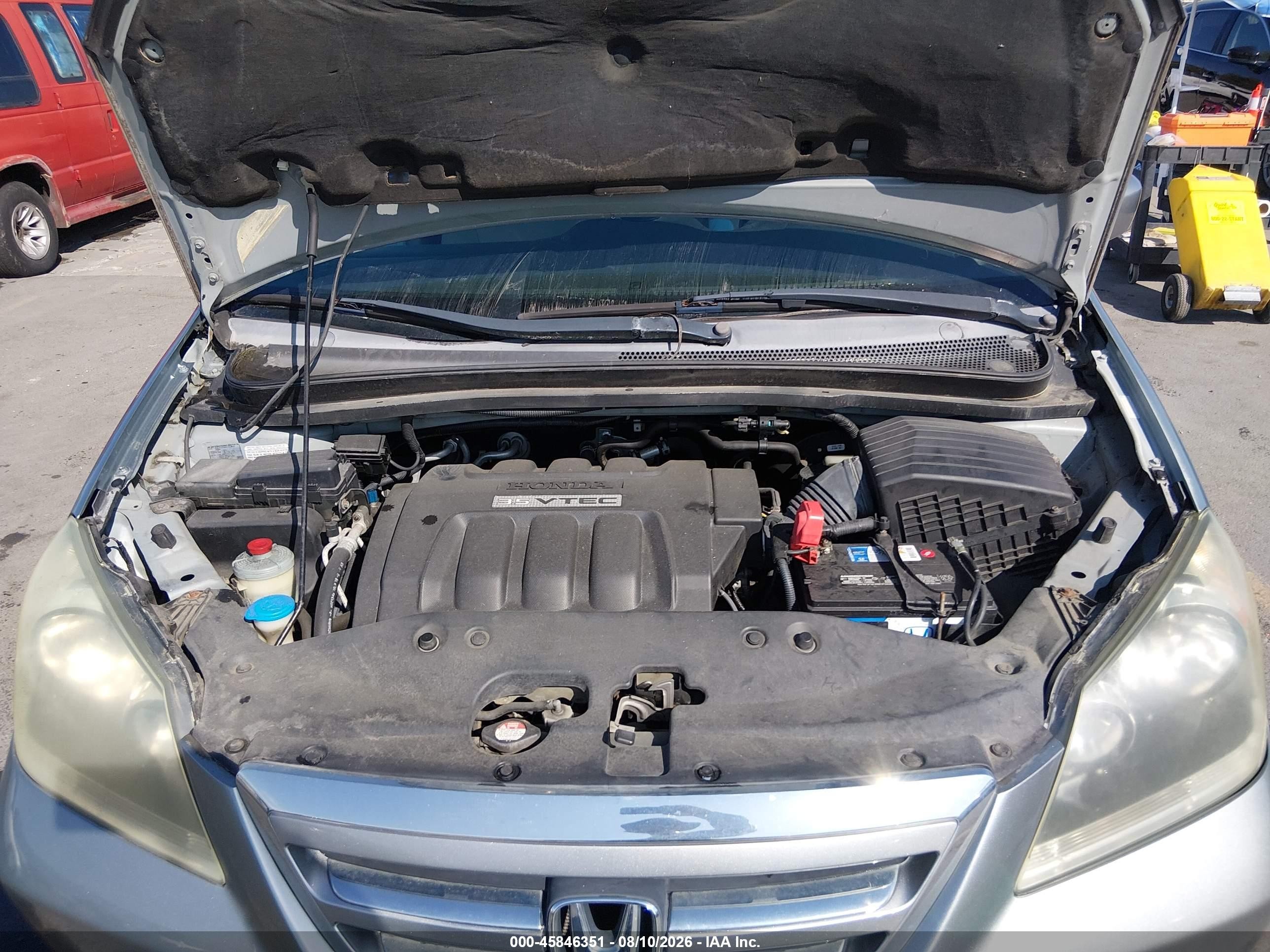 2006 Honda Odyssey Ex Blue vin: 5FNRL38496B004520
