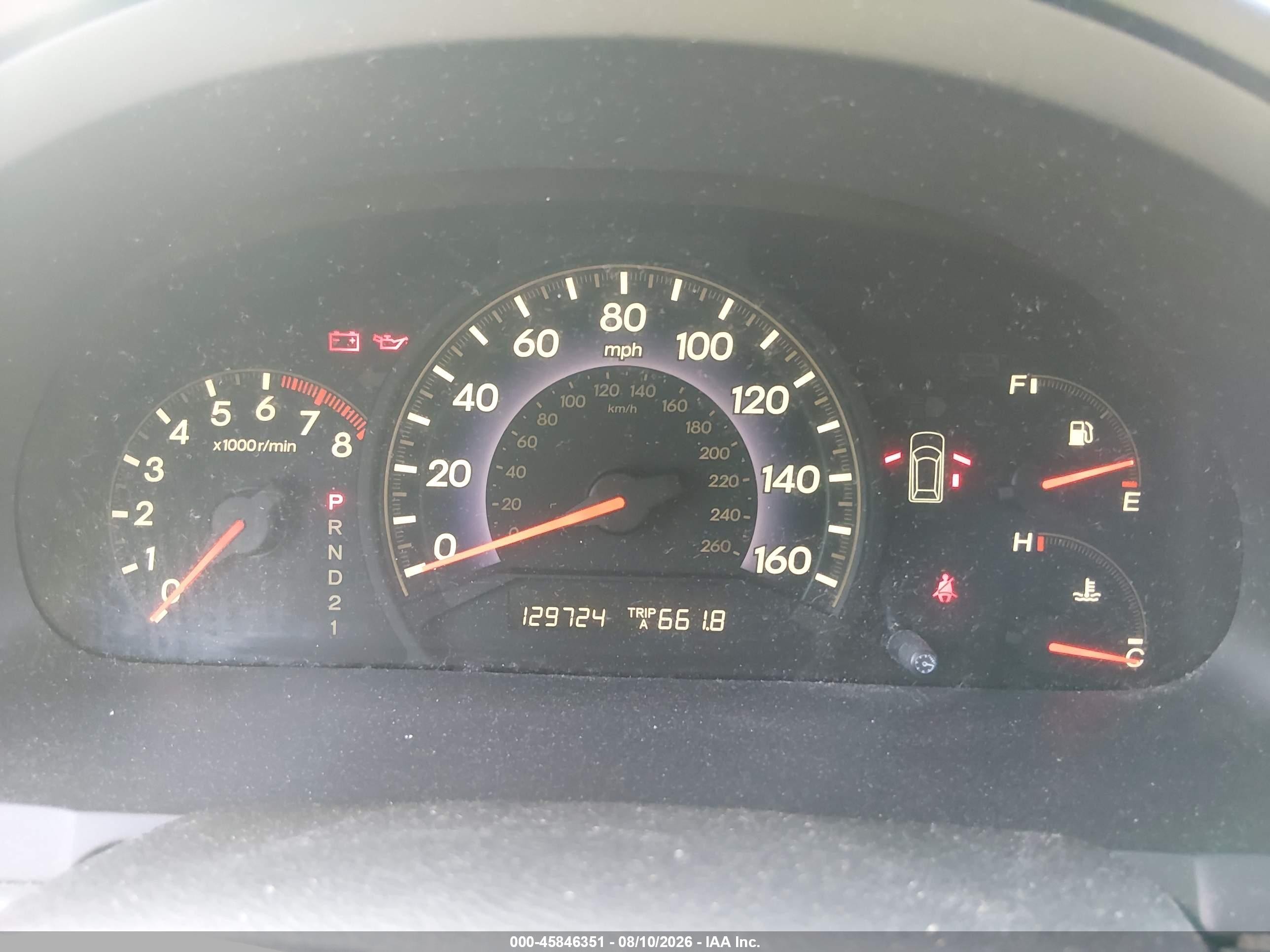2006 Honda Odyssey Ex Blue vin: 5FNRL38496B004520