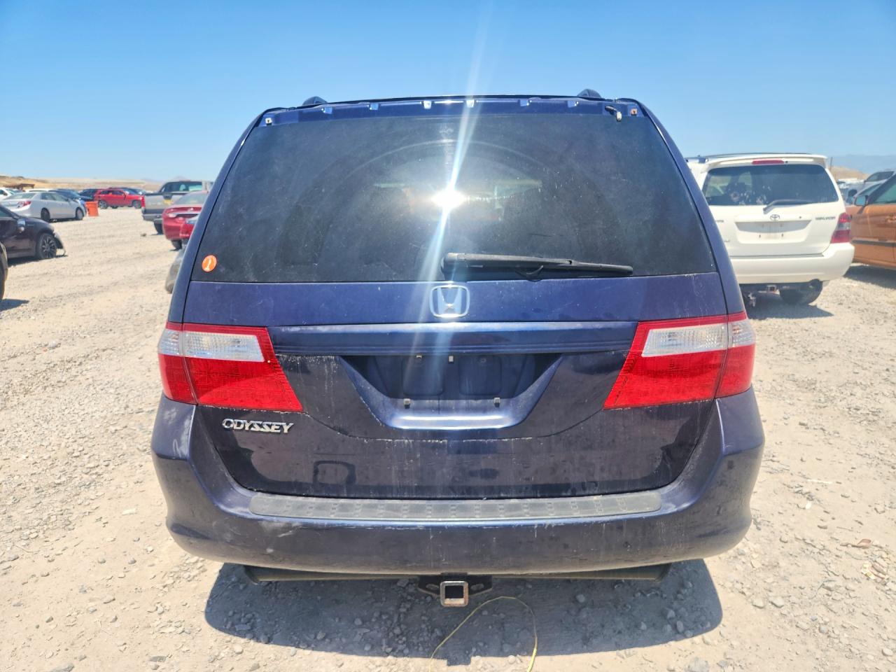 2006 Honda Odyssey Ex Blue vin: 5FNRL38496B116895