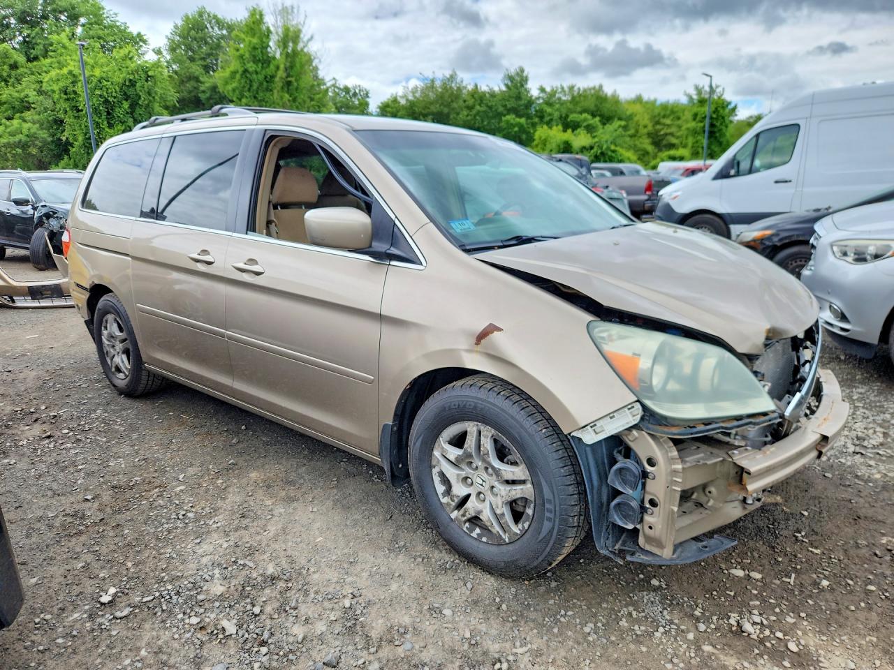 2006 Honda Odyssey Ex Gold vin: 5FNRL38496B415805
