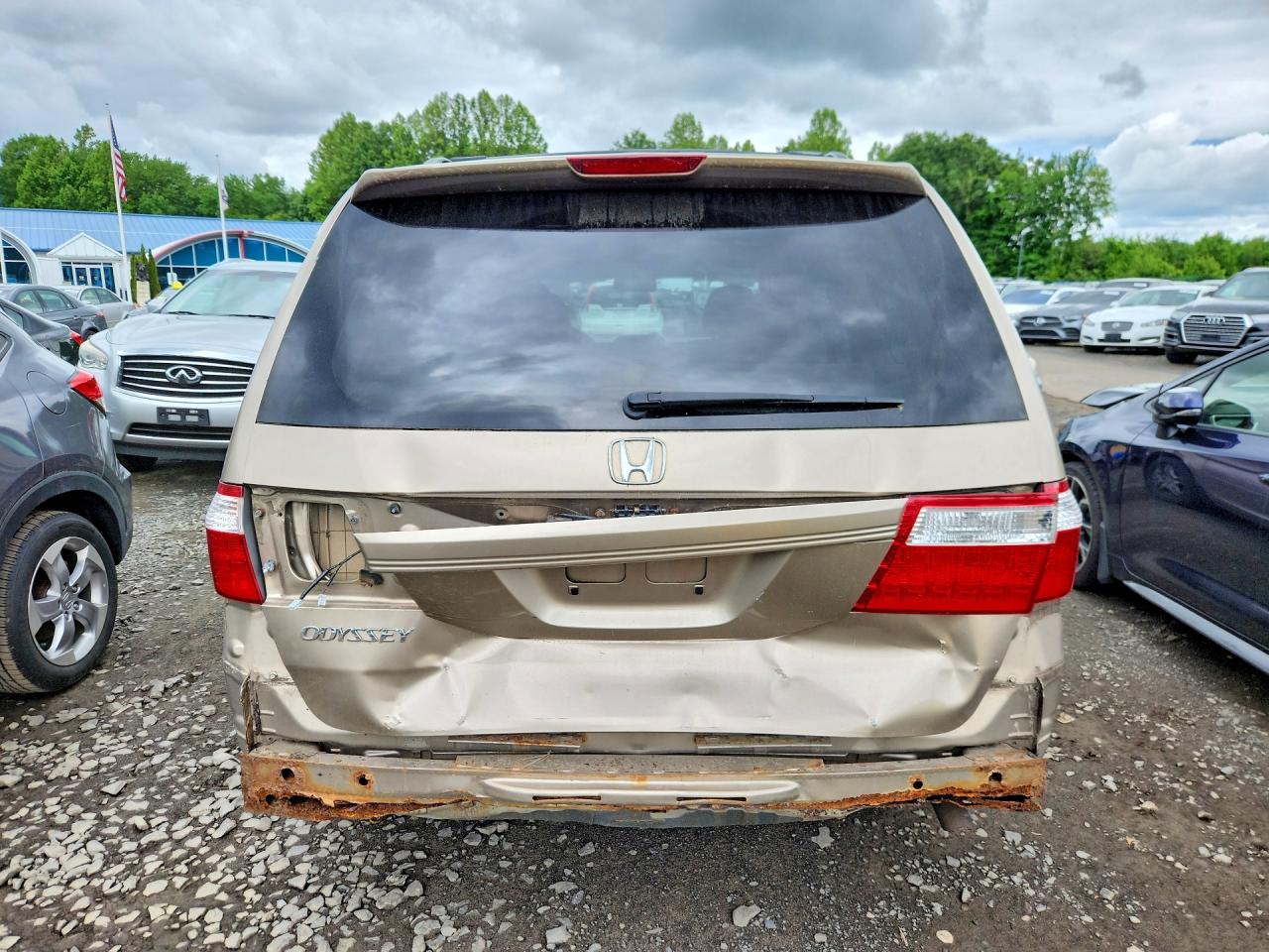 2006 Honda Odyssey Ex Gold vin: 5FNRL38496B415805