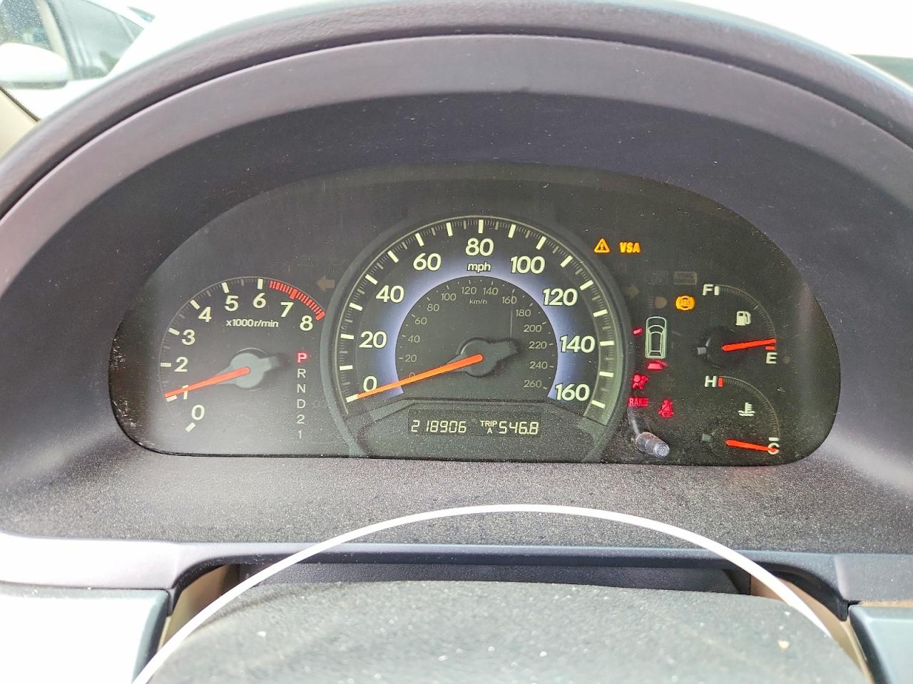 2006 Honda Odyssey Ex Gold vin: 5FNRL38496B415805