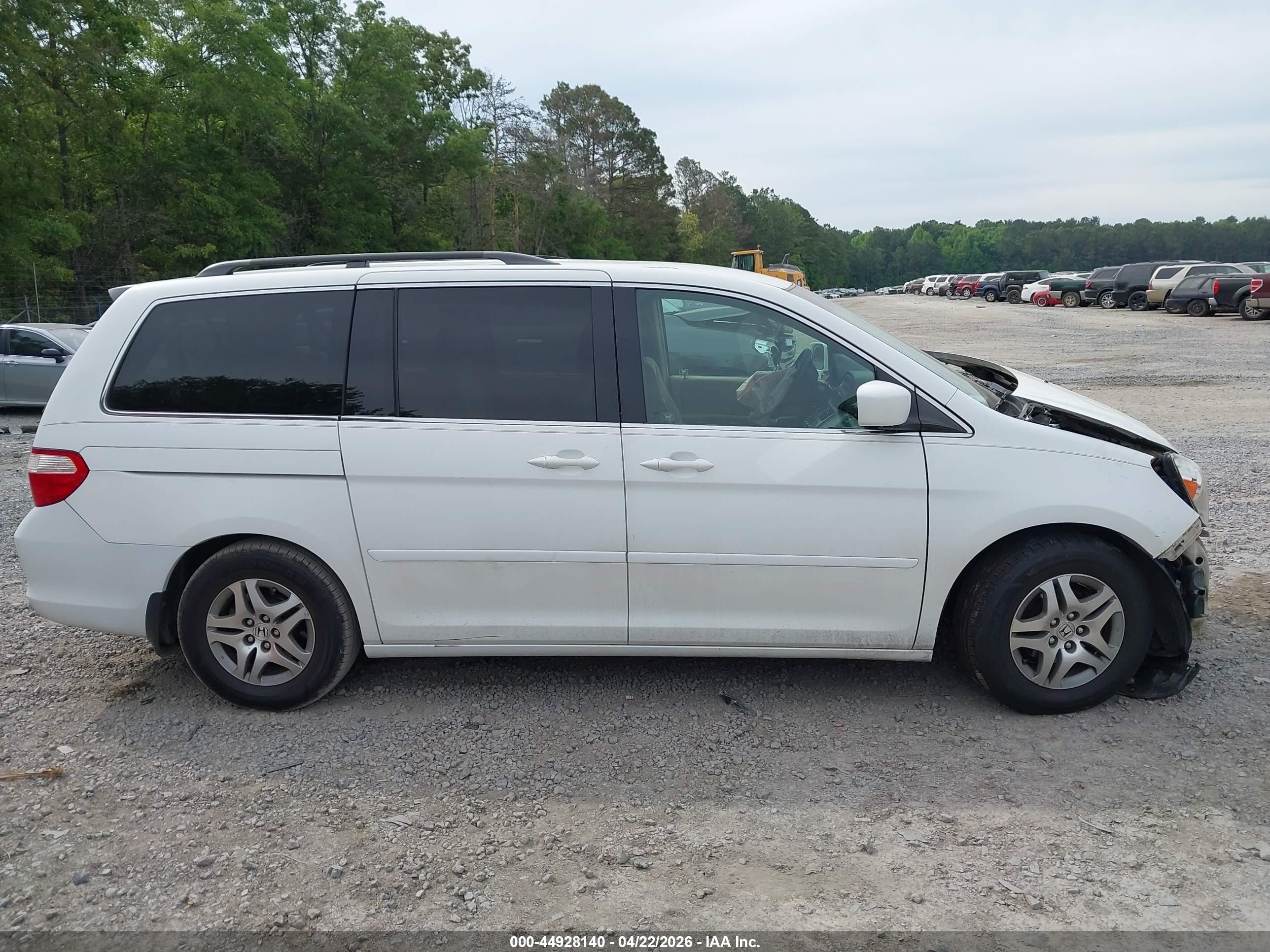 2006 Honda Odyssey Ex Бежевый vin: 5FNRL38496B435407