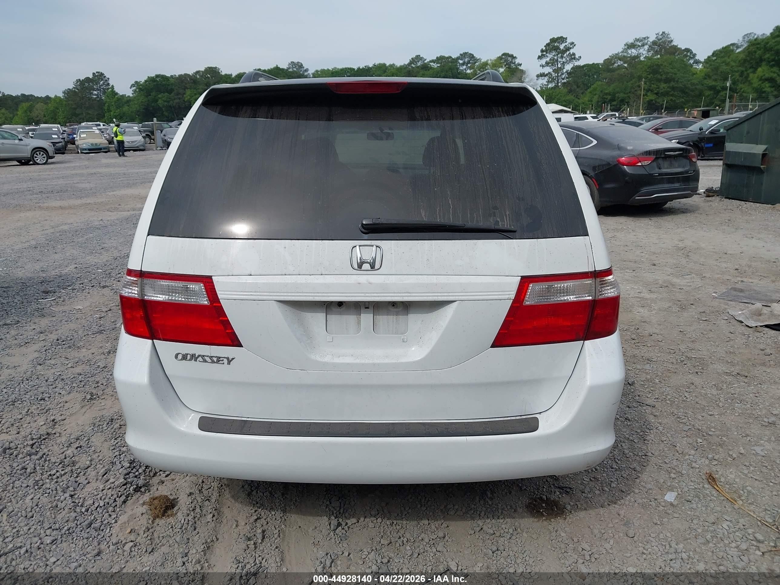 2006 Honda Odyssey Ex Бежевый vin: 5FNRL38496B435407