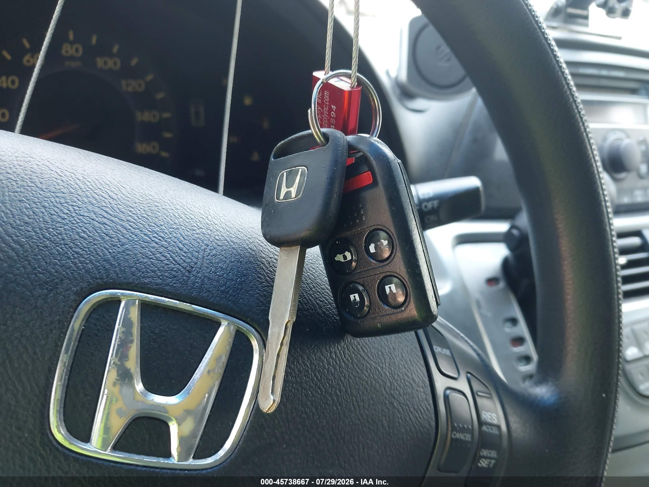 2007 Honda Odyssey Ex Light Blue vin: 5FNRL38497B028575