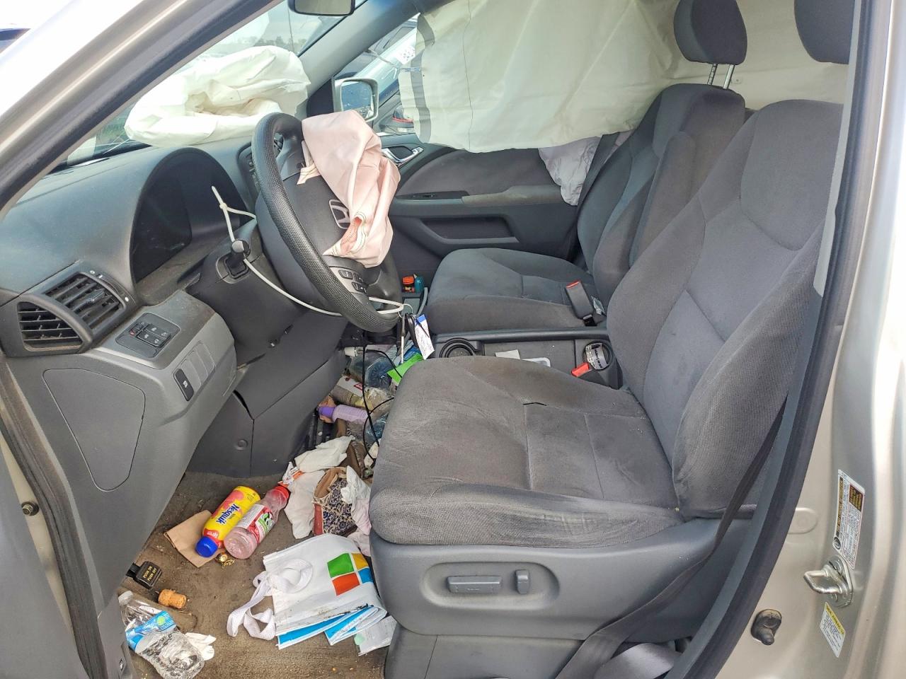 2007 Honda Odyssey Ex Silver vin: 5FNRL38497B054528