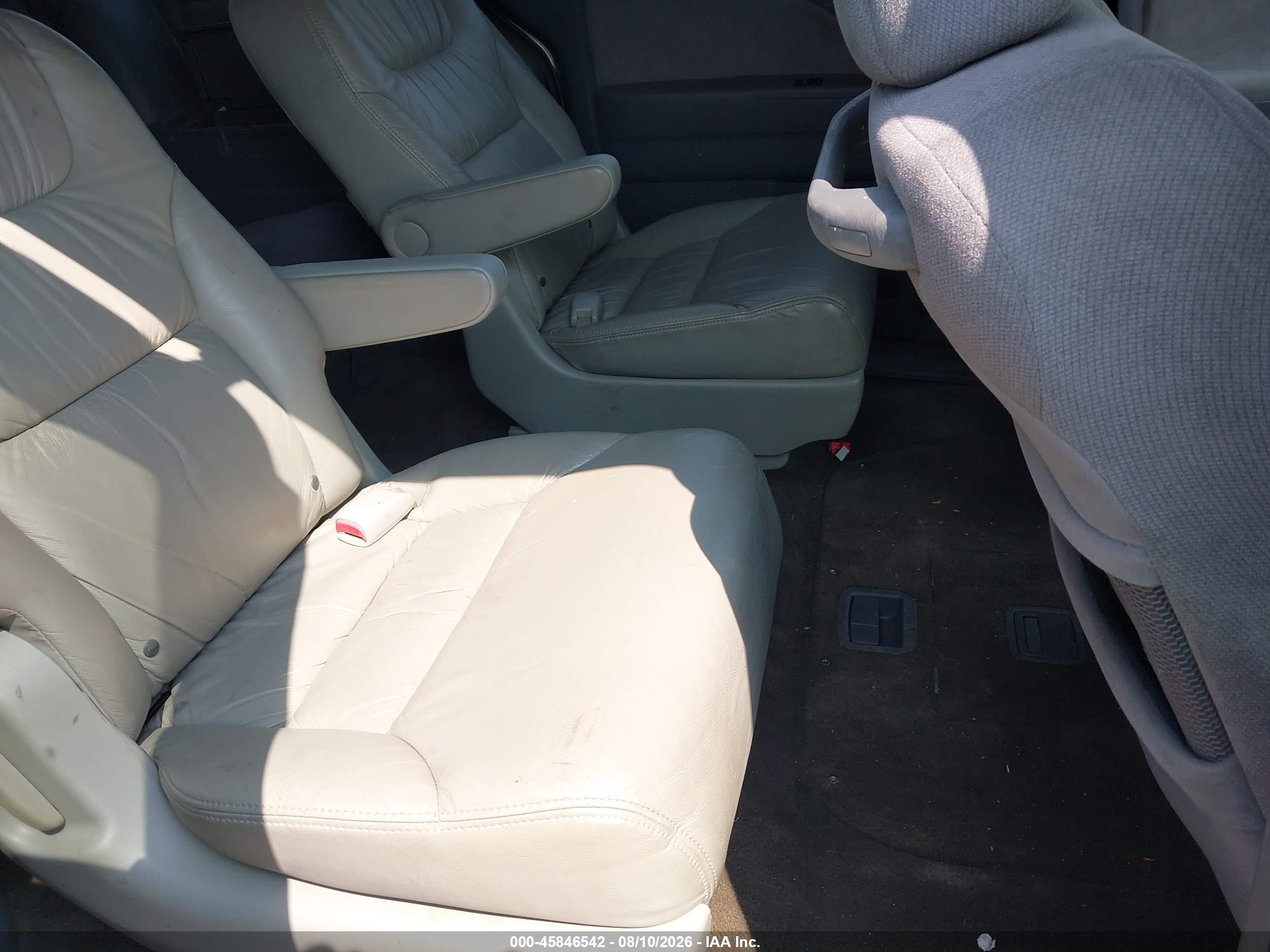 2007 Honda Odyssey Ex Серый vin: 5FNRL38497B081339