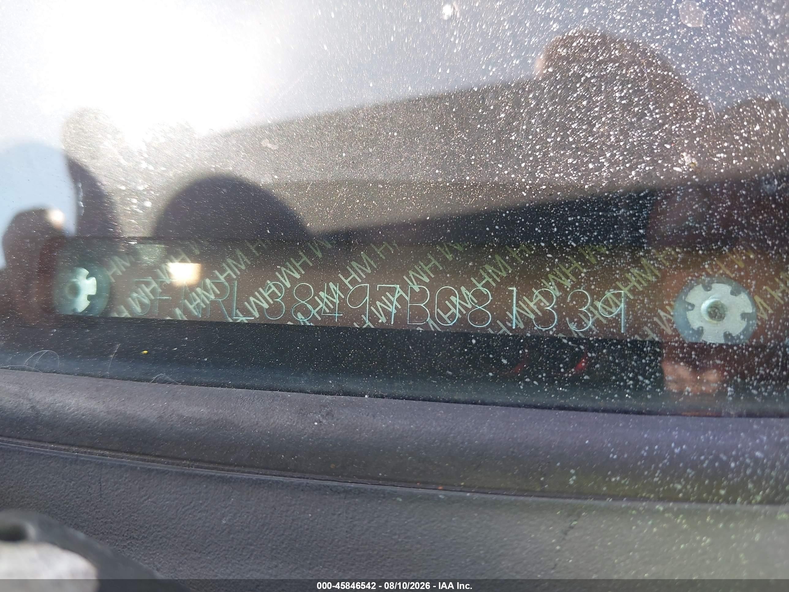 2007 Honda Odyssey Ex Серый vin: 5FNRL38497B081339