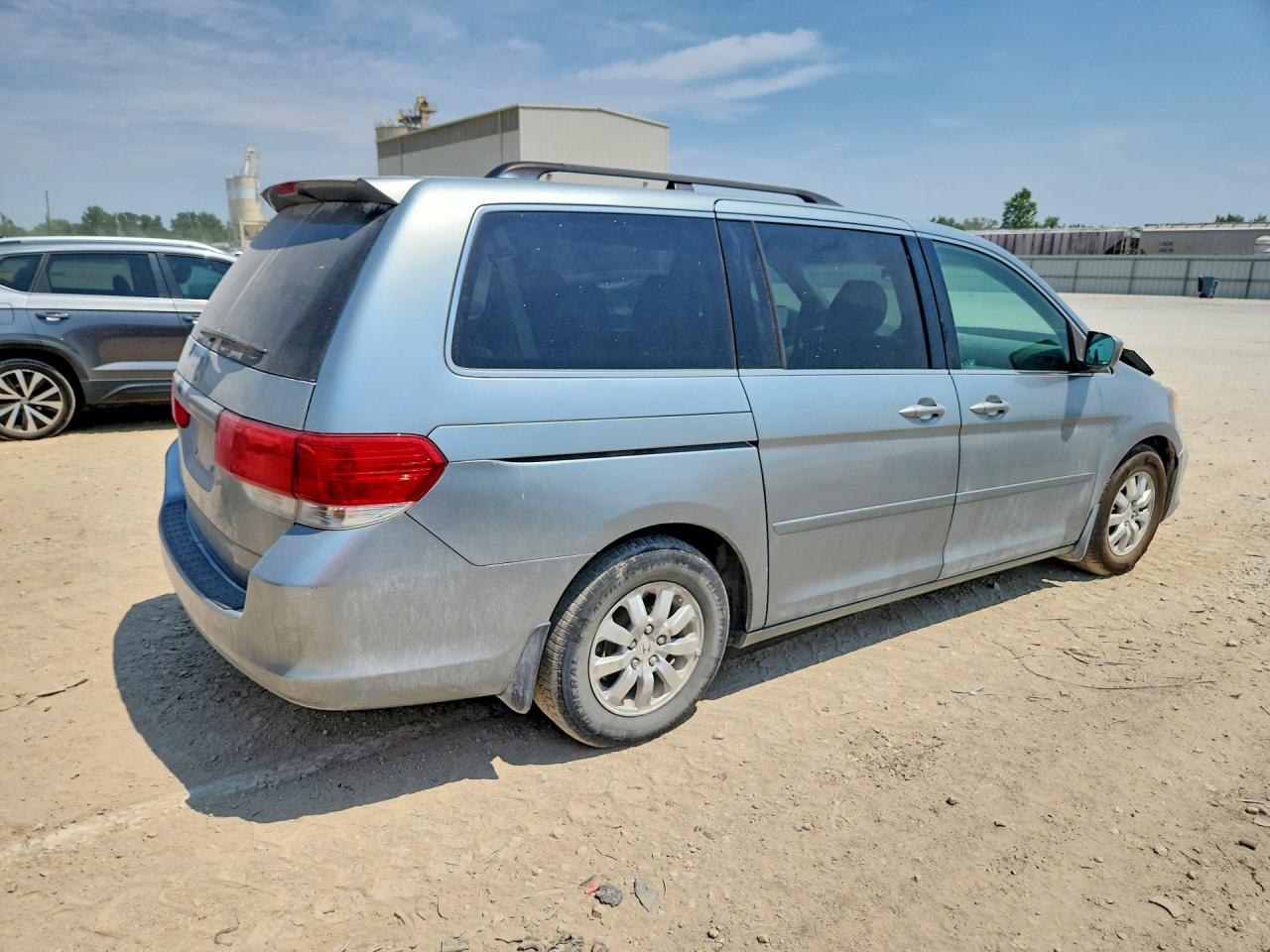 2008 Honda Odyssey Ex Blue vin: 5FNRL38498B017562