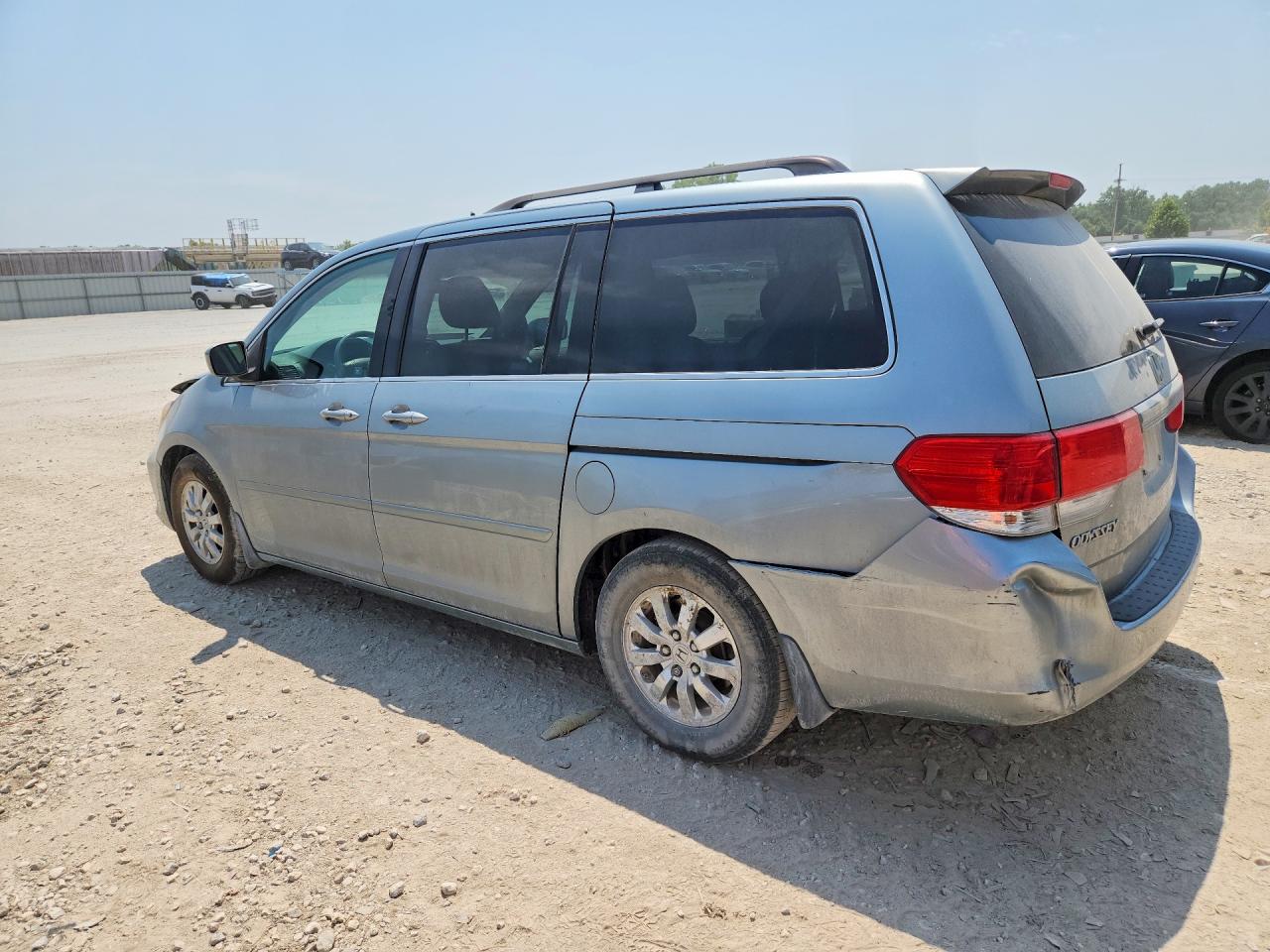 2008 Honda Odyssey Ex Blue vin: 5FNRL38498B017562