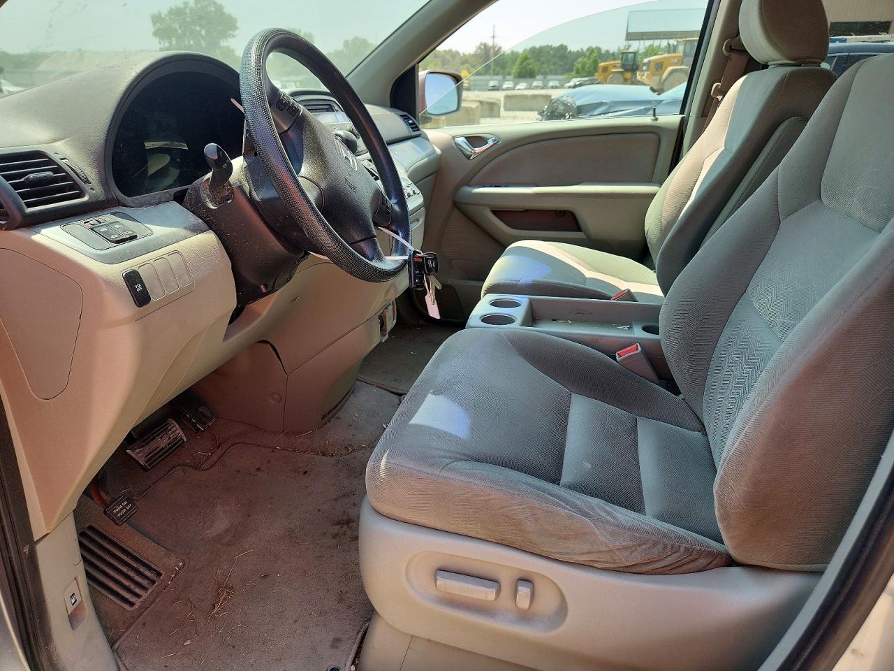 2008 Honda Odyssey Ex Blue vin: 5FNRL38498B017562