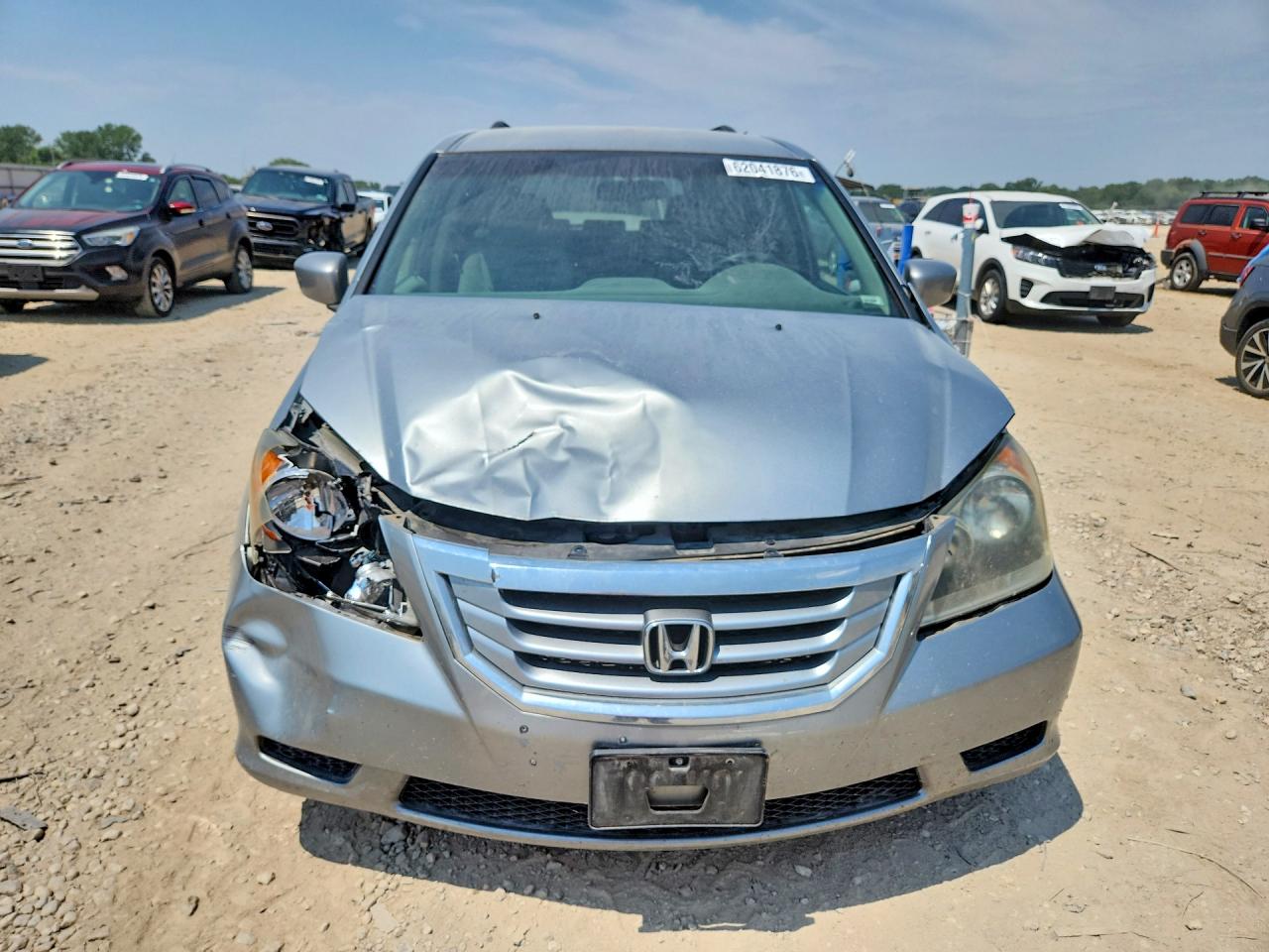 2008 Honda Odyssey Ex Blue vin: 5FNRL38498B017562