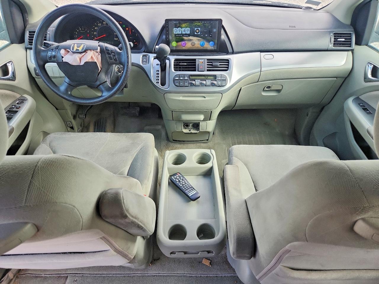 2008 Honda Odyssey Ex Silver vin: 5FNRL38498B029887