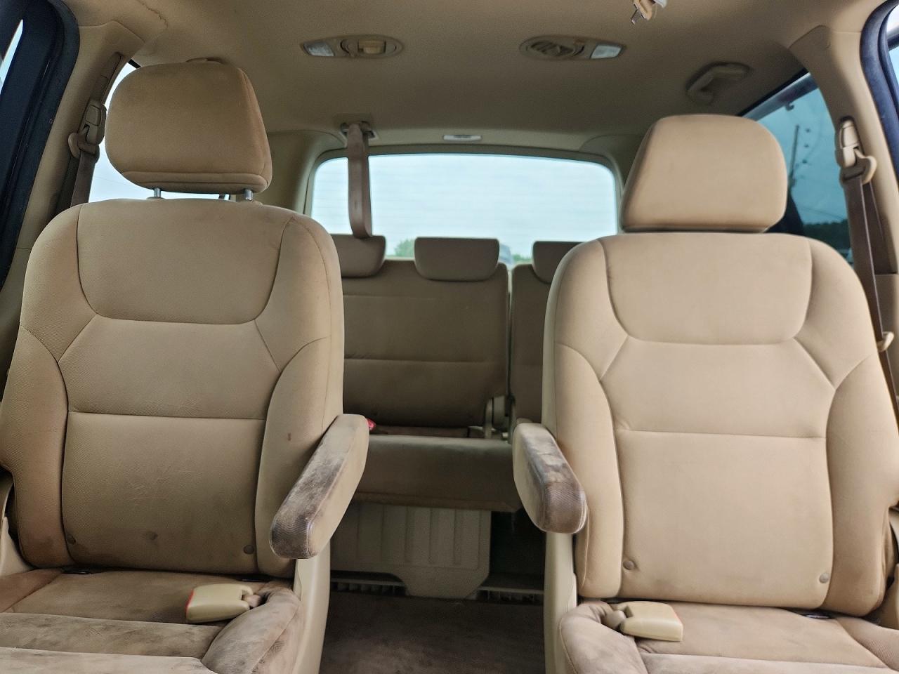2008 Honda Odyssey Ex White vin: 5FNRL38498B079883