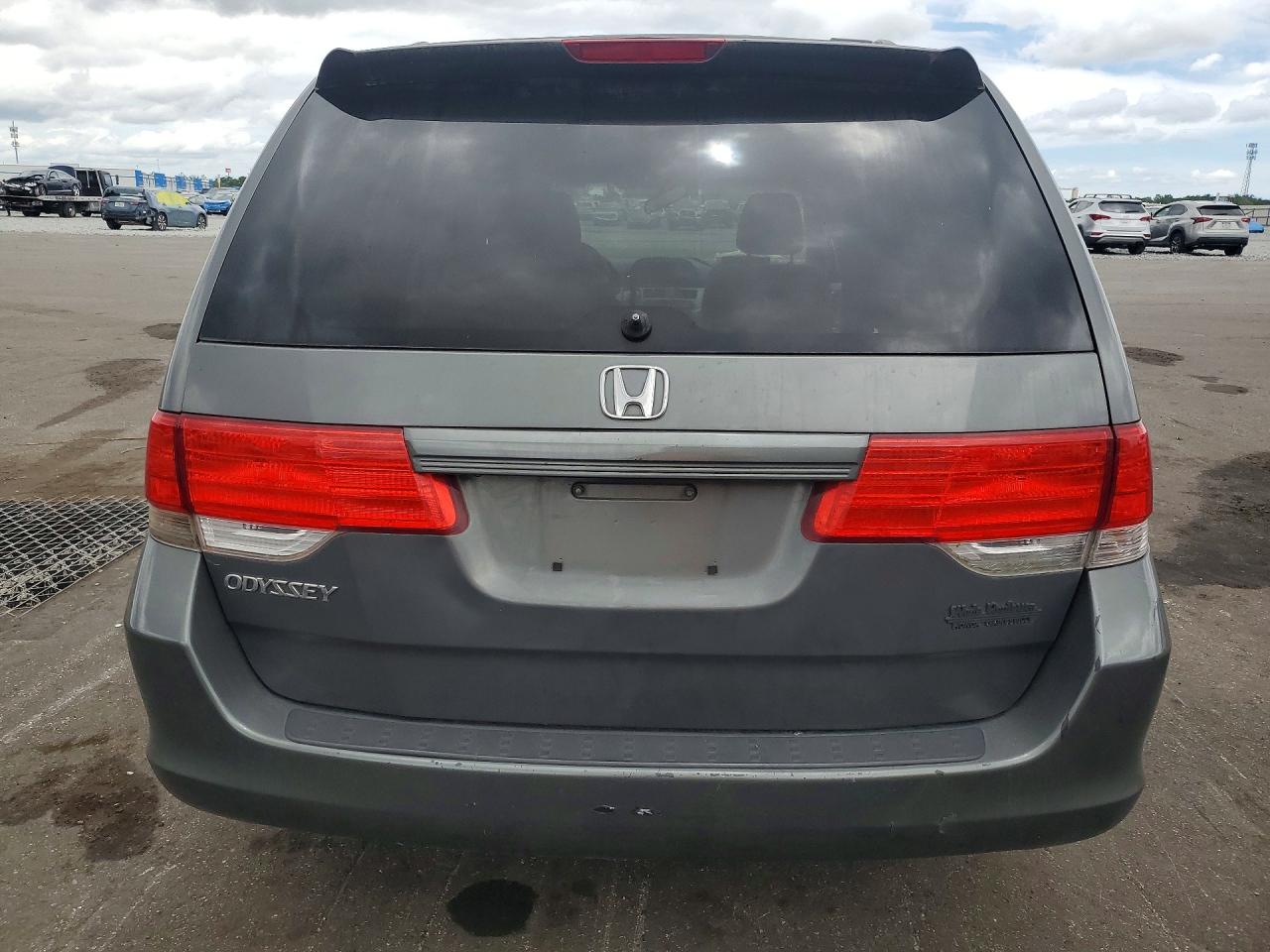 2008 Honda Odyssey Ex Gray vin: 5FNRL38498B410705