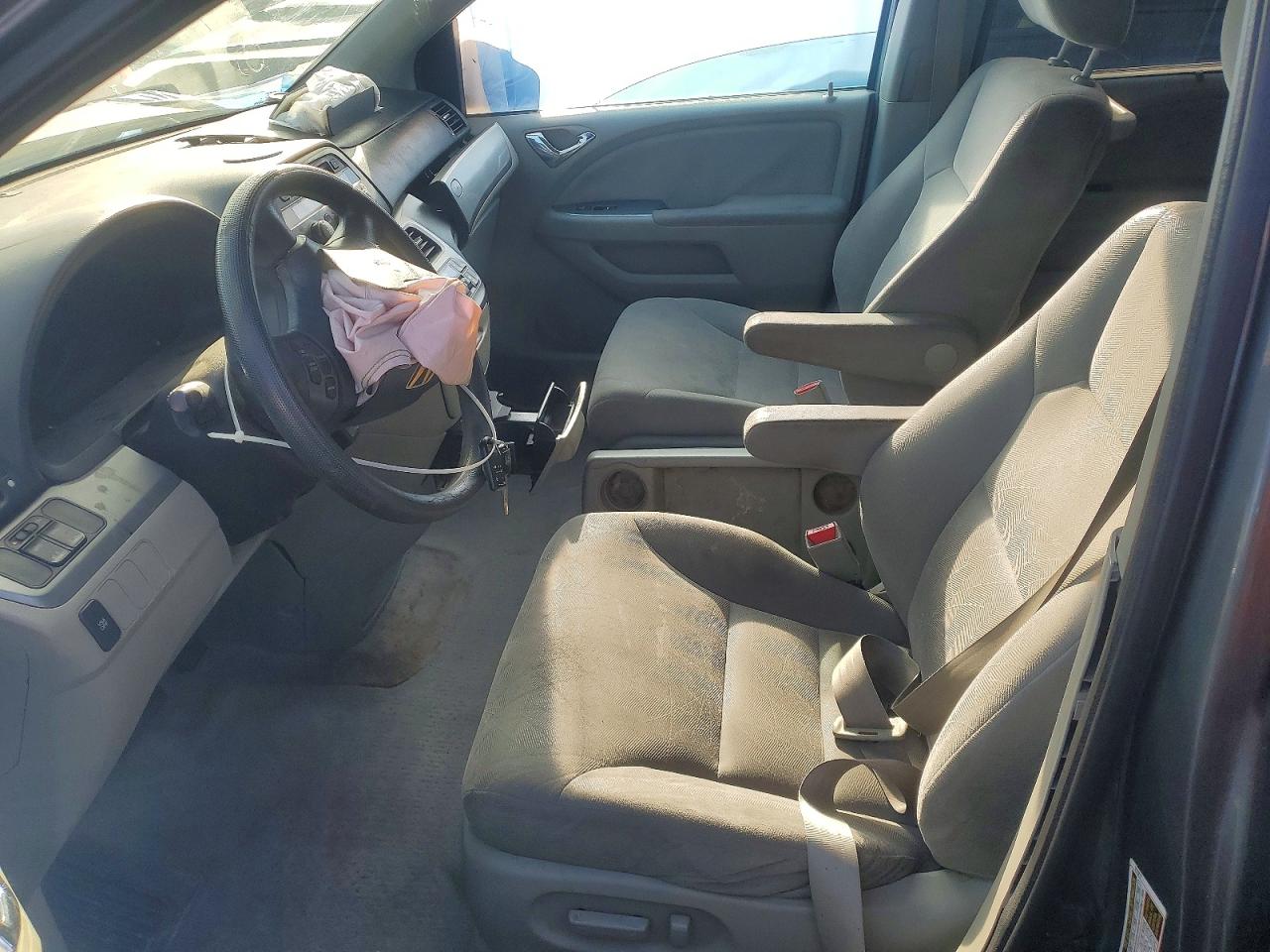 2008 Honda Odyssey Ex Gray vin: 5FNRL38498B410705