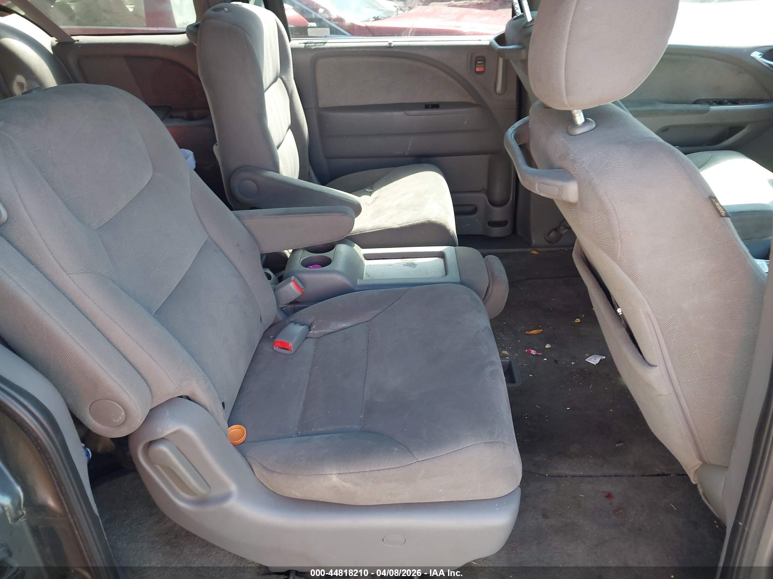 2009 Honda Odyssey Ex Gray vin: 5FNRL38499B022956