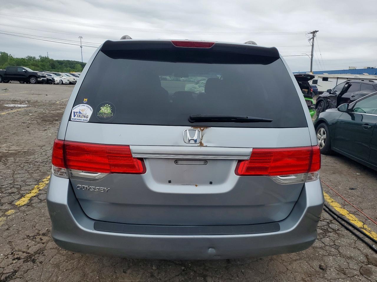 2009 Honda Odyssey Ex Silver vin: 5FNRL38499B047615