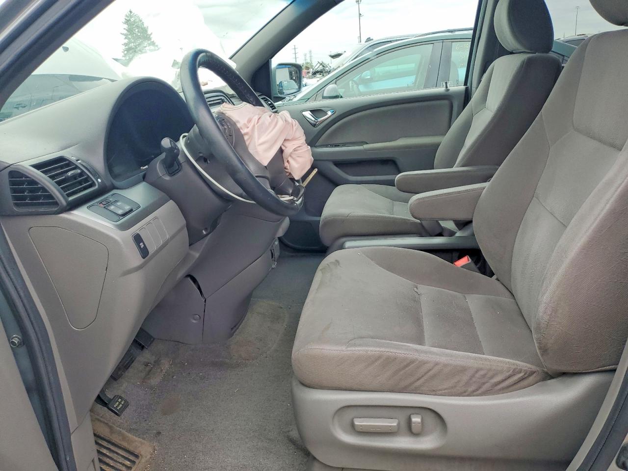 2009 Honda Odyssey Ex Silver vin: 5FNRL38499B047615