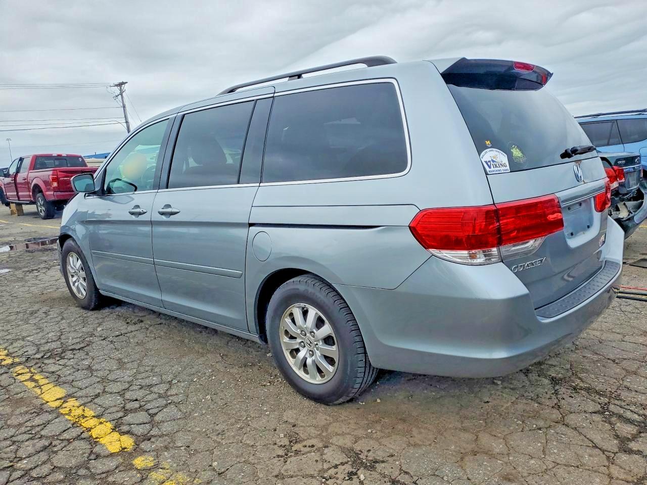 2009 Honda Odyssey Ex Silver vin: 5FNRL38499B047615