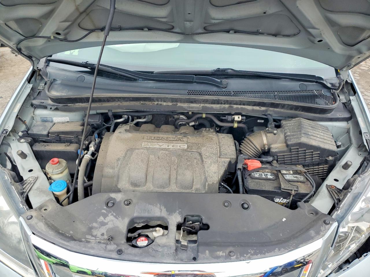 2009 Honda Odyssey Ex Silver vin: 5FNRL38499B047615