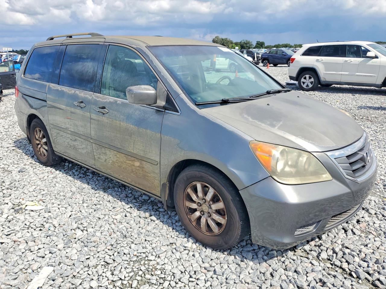 2009 Honda Odyssey Ex Silver vin: 5FNRL38499B408308