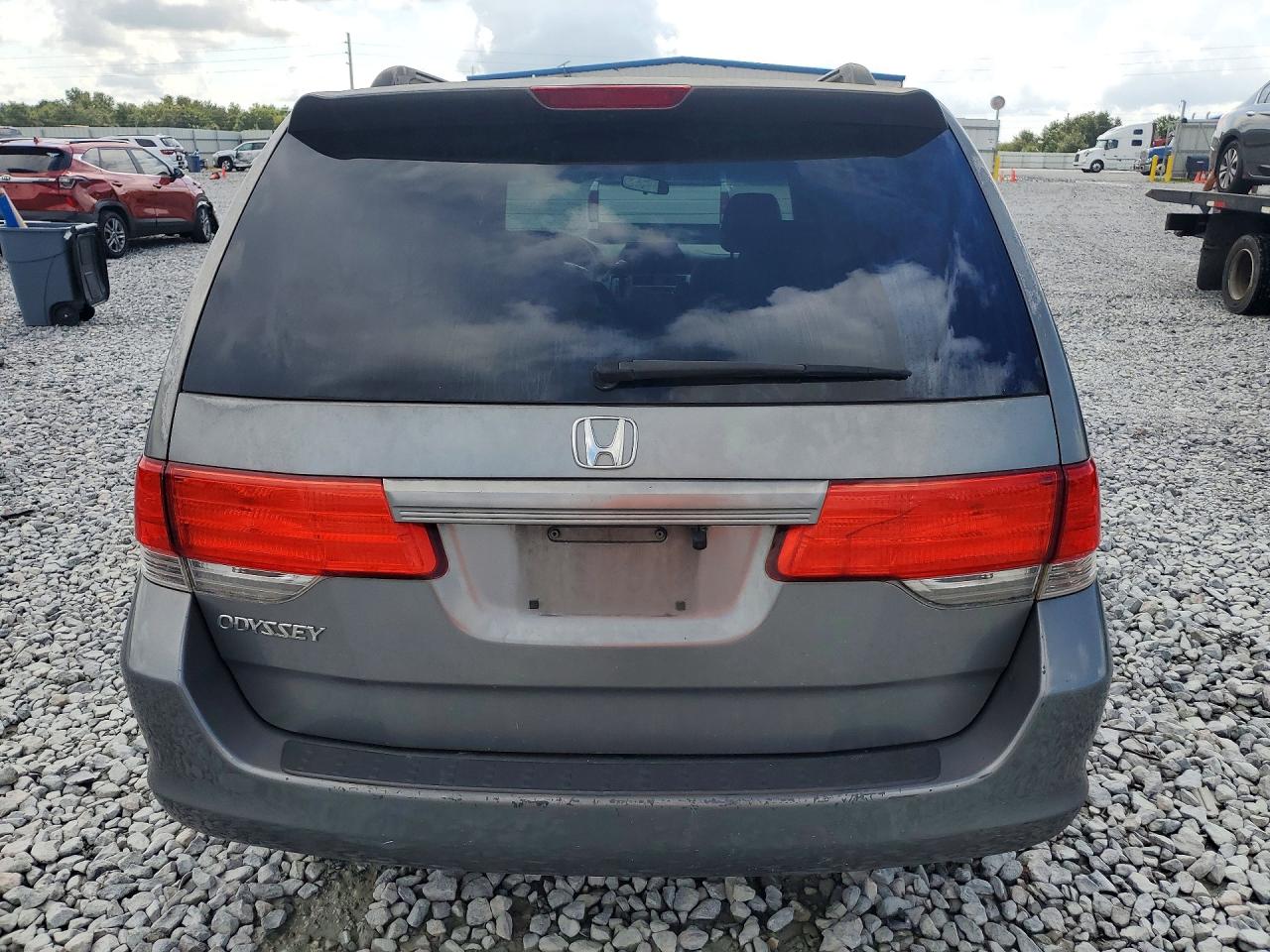 2009 Honda Odyssey Ex Silver vin: 5FNRL38499B408308