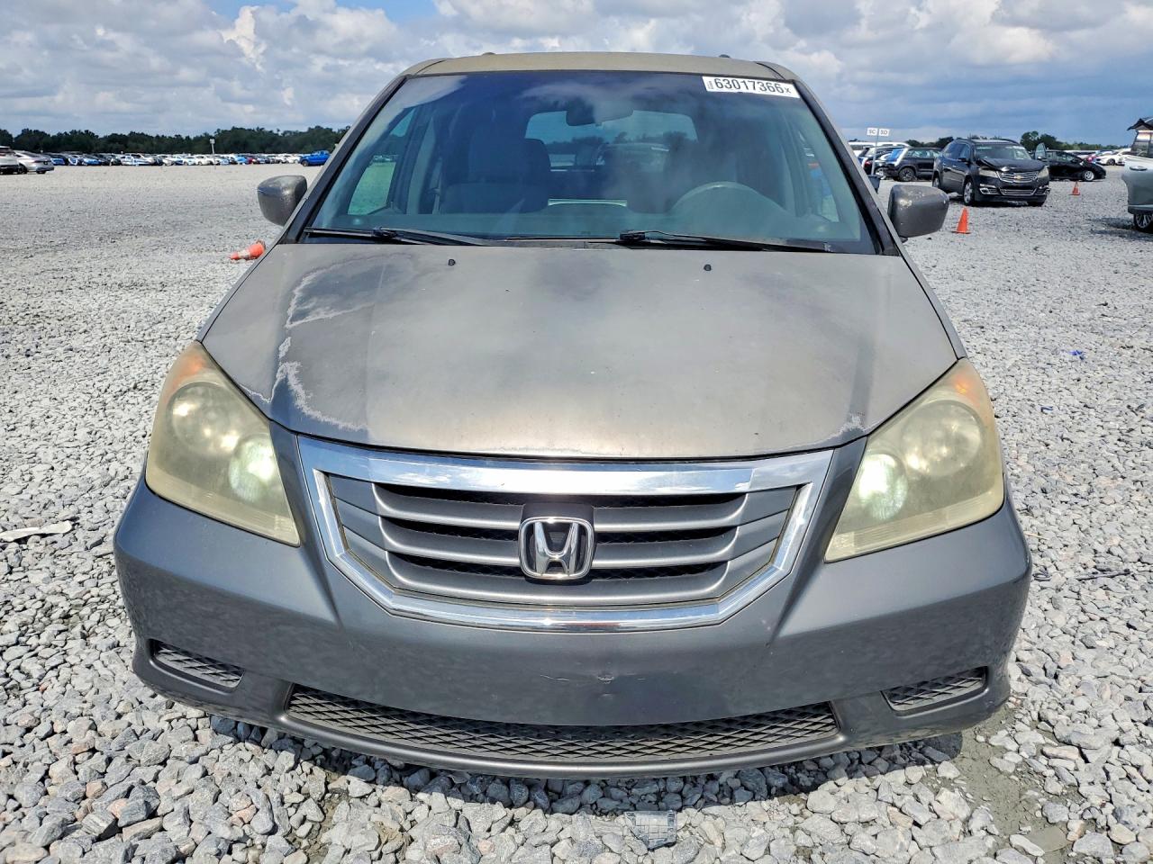 2009 Honda Odyssey Ex Silver vin: 5FNRL38499B408308