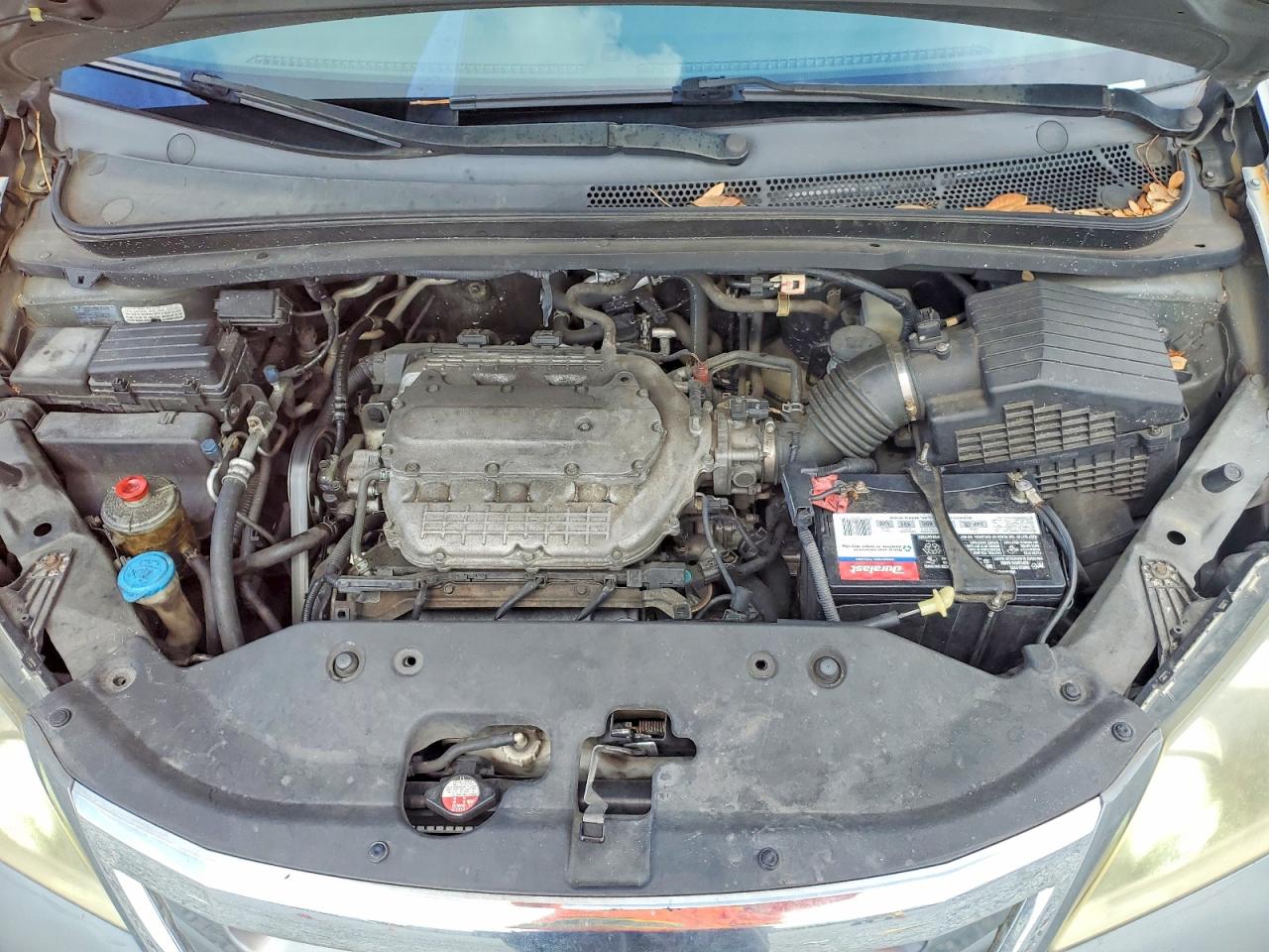 2009 Honda Odyssey Ex Silver vin: 5FNRL38499B408308