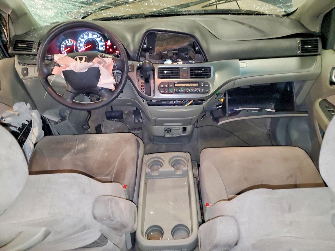 2005 Honda Odyssey Gray vin: 5FNRL384X5B011409