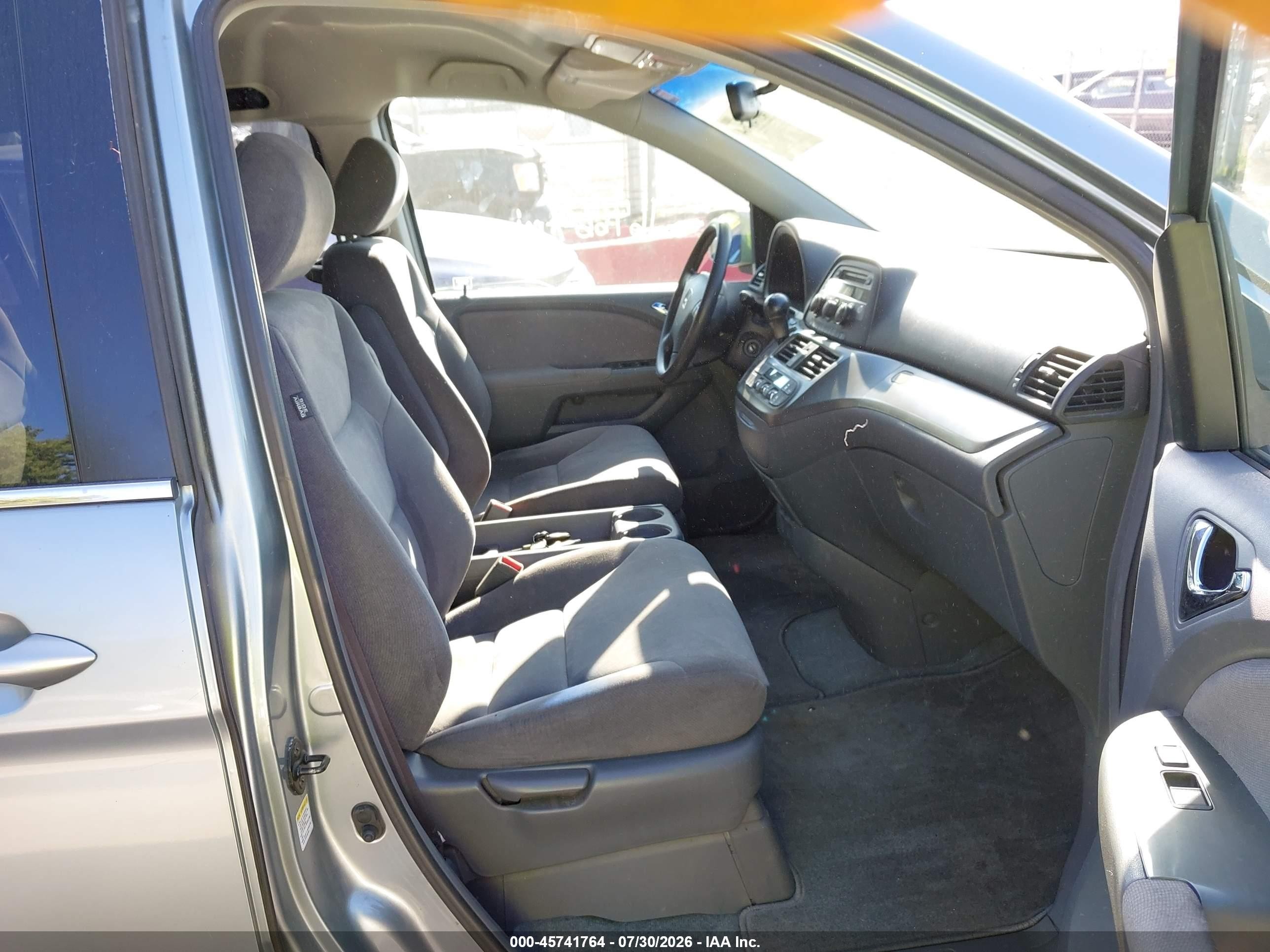 2005 Honda Odyssey Ex Gray vin: 5FNRL384X5B054437