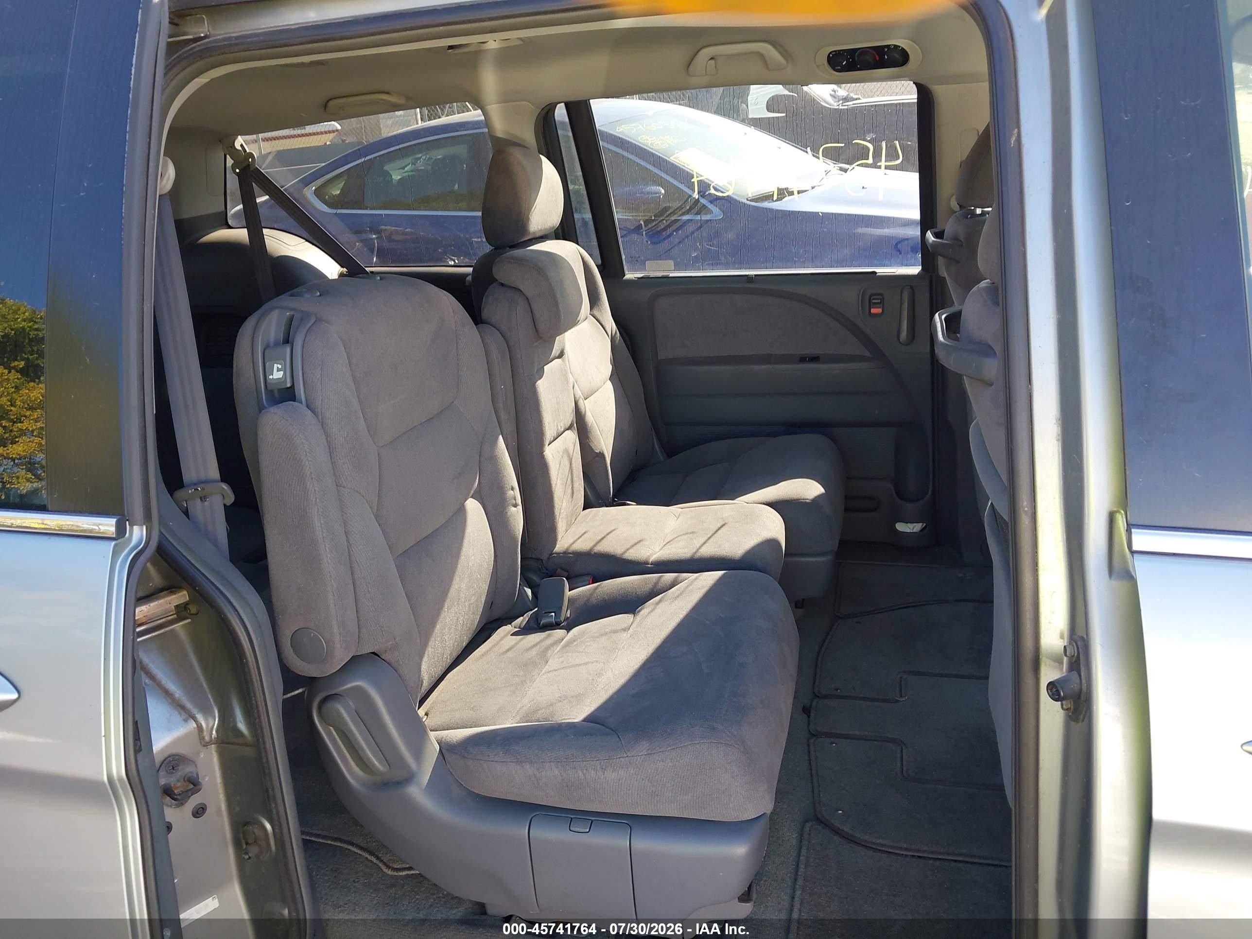 2005 Honda Odyssey Ex Gray vin: 5FNRL384X5B054437