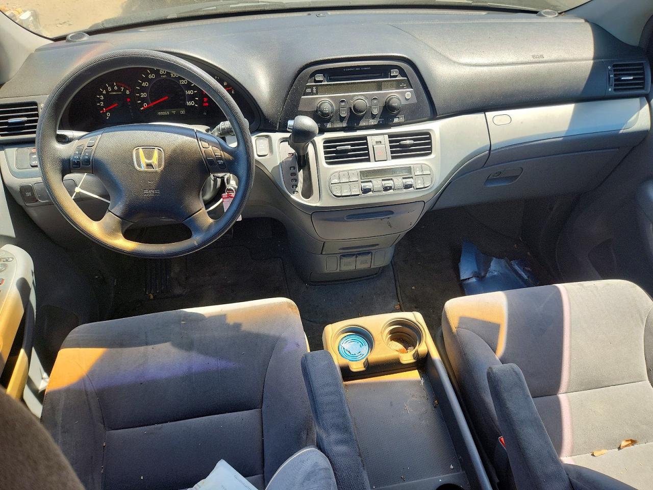 2005 Honda Odyssey Ex Blue vin: 5FNRL384X5B125779
