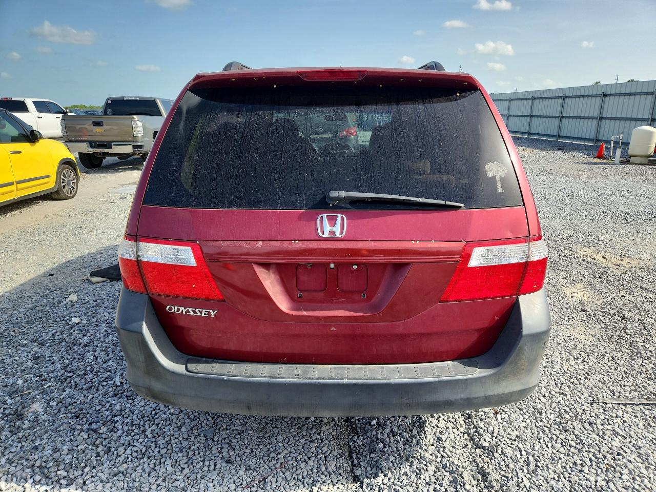 2006 Honda Odyssey Ex Maroon vin: 5FNRL384X6B079159