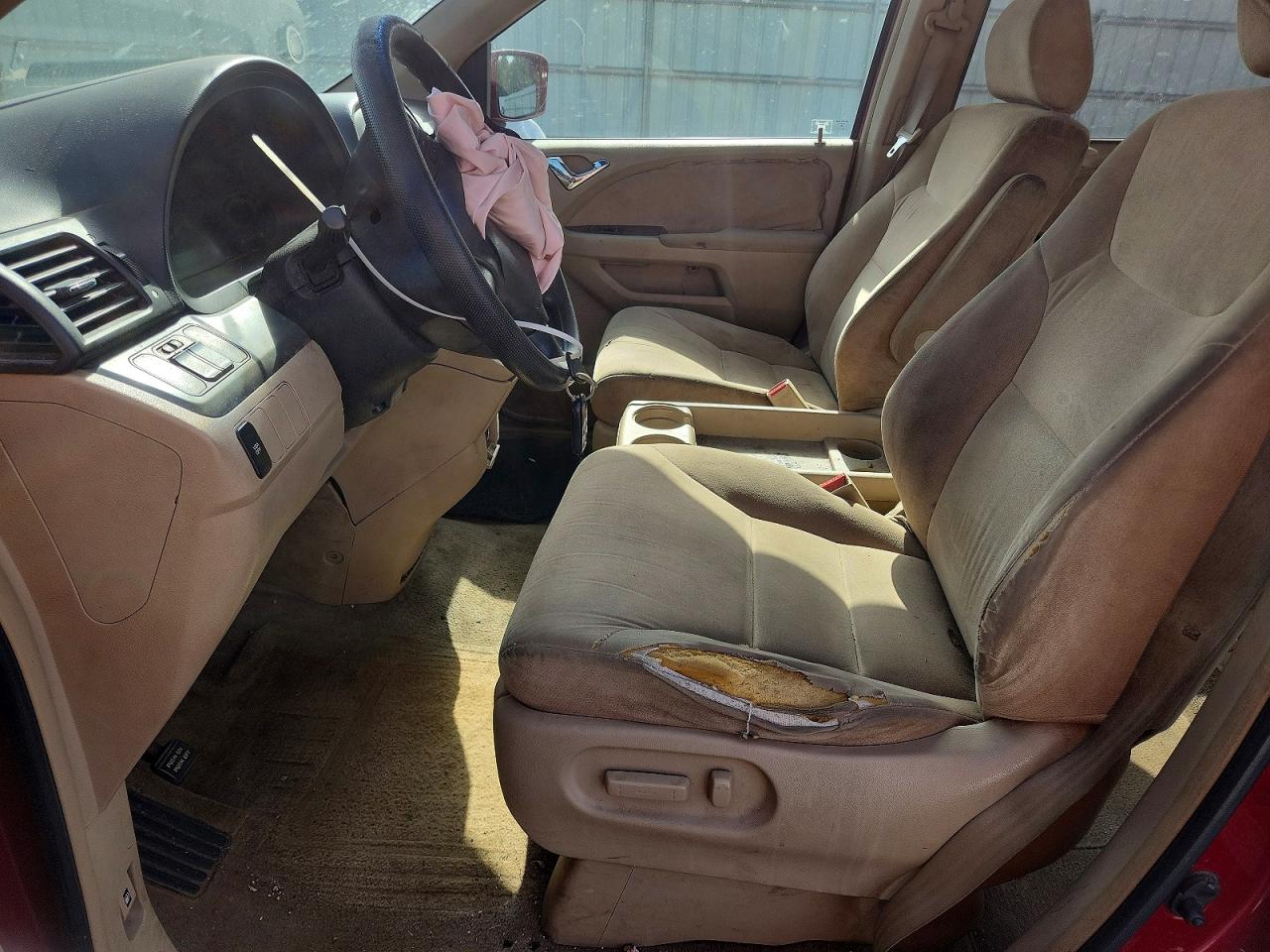 2006 Honda Odyssey Ex Maroon vin: 5FNRL384X6B079159