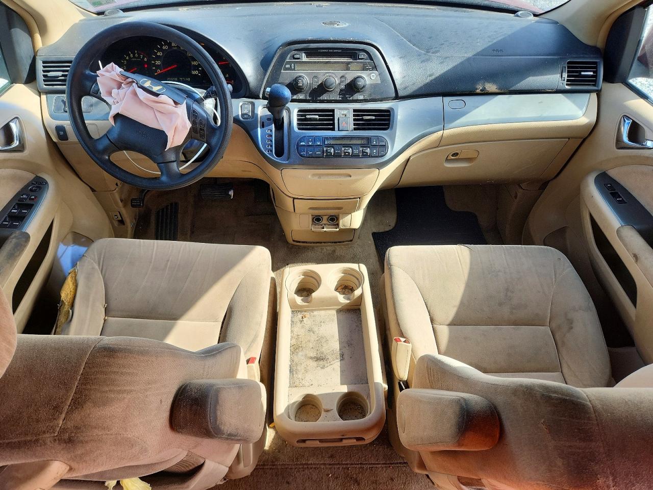 2006 Honda Odyssey Ex Maroon vin: 5FNRL384X6B079159