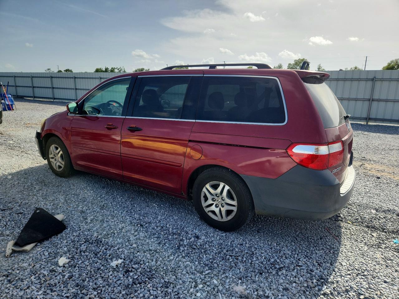 2006 Honda Odyssey Ex Maroon vin: 5FNRL384X6B079159