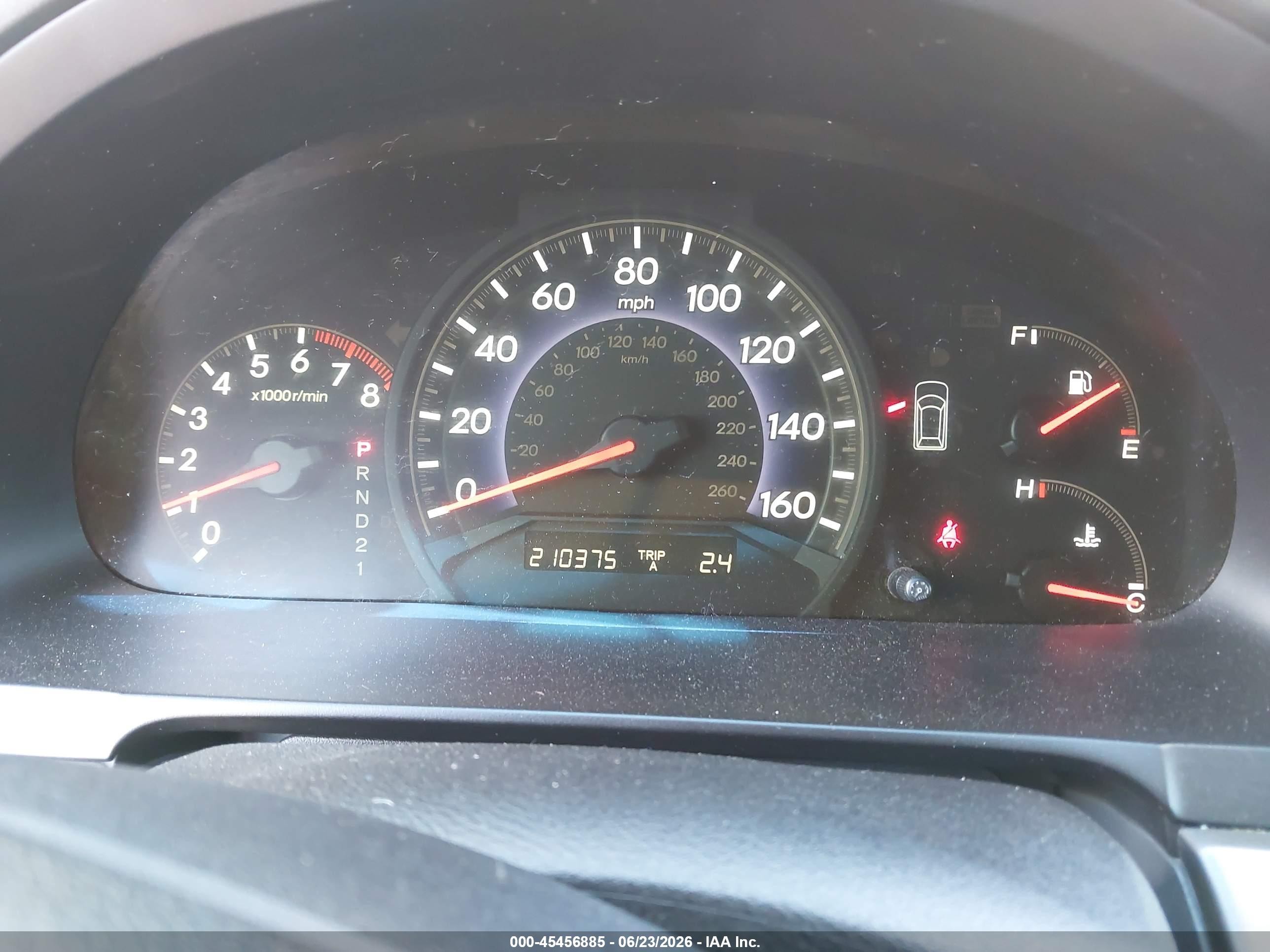 2006 Honda Odyssey Ex Silver vin: 5FNRL384X6B405204