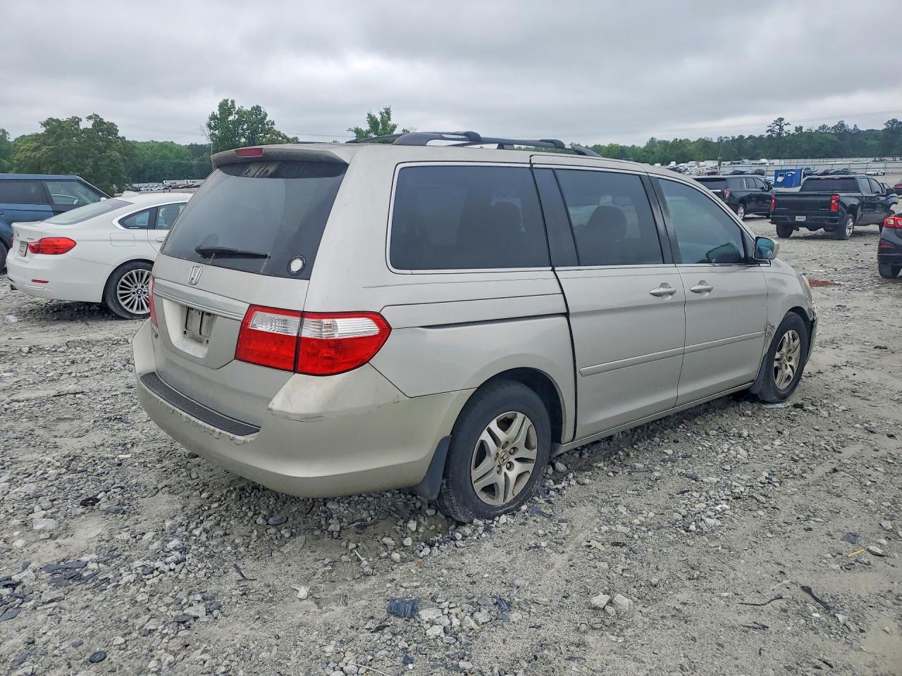 2006 Honda Odyssey Ex Серый vin: 5FNRL384X6B419281