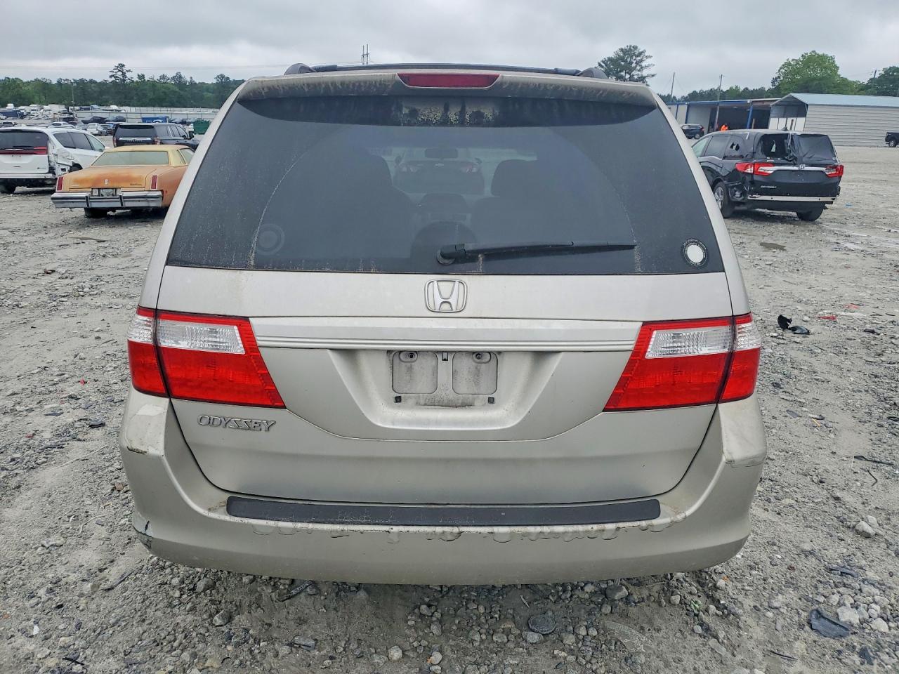 2006 Honda Odyssey Ex Серый vin: 5FNRL384X6B419281